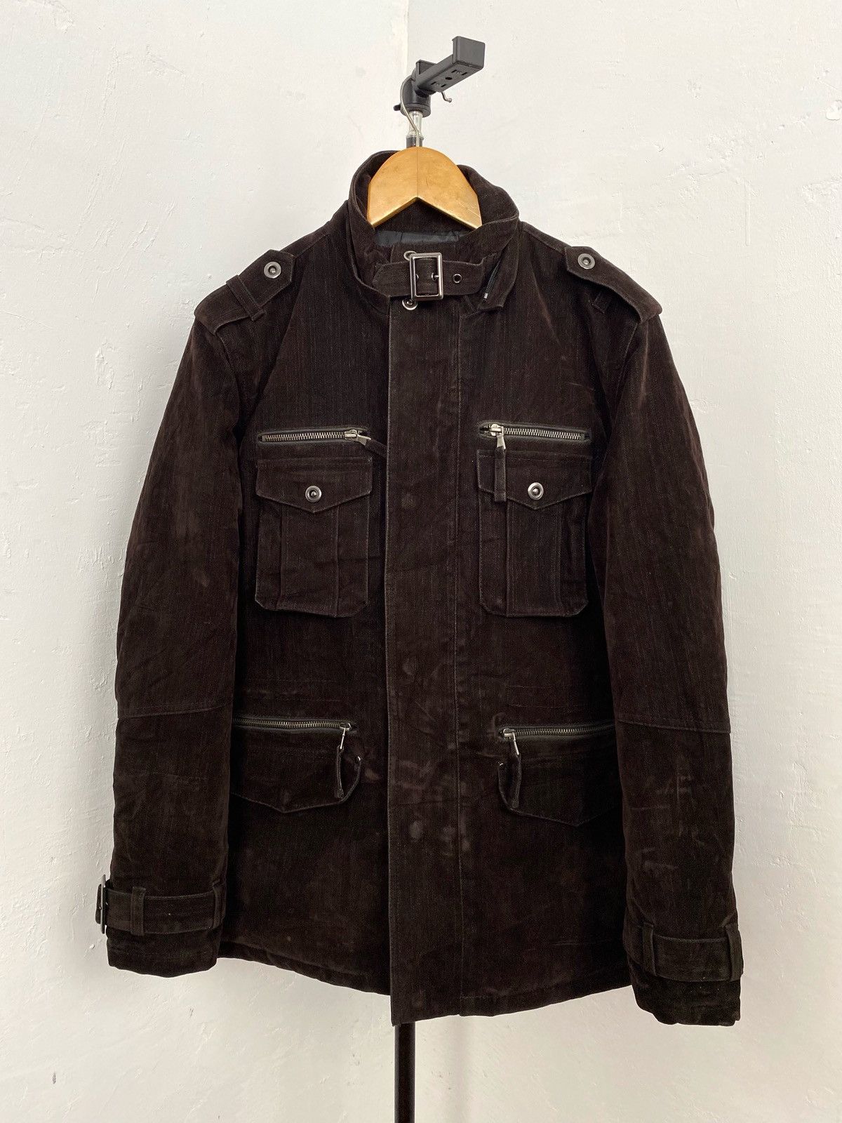 If Six Was Nine × Japanese Brand × Le Grande Bleu (L.G.B.) Rs/roushatte velvet jacket Size US M / EU 48-50 / 2 - 1 Thumbnail