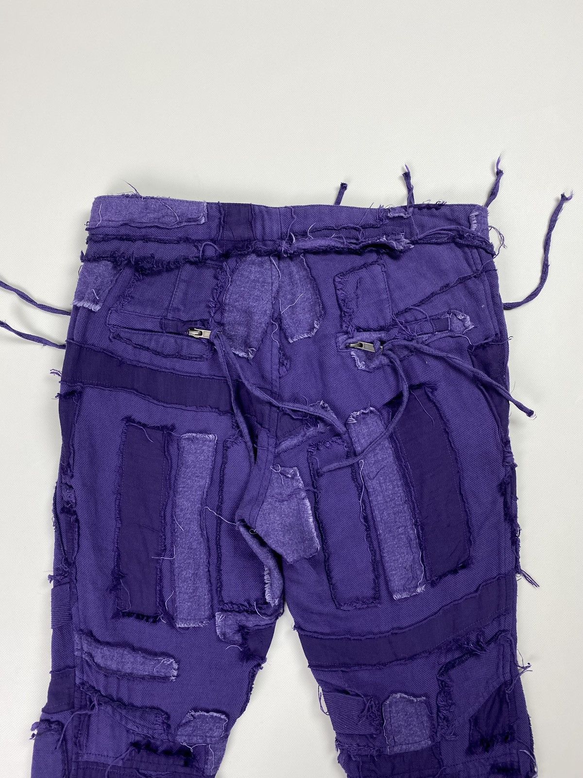 Haider Ackermann BNWT! Haider Ackermann ladies patchwork cropped pants Size 25" / US 0 / IT 36 - 24 Thumbnail