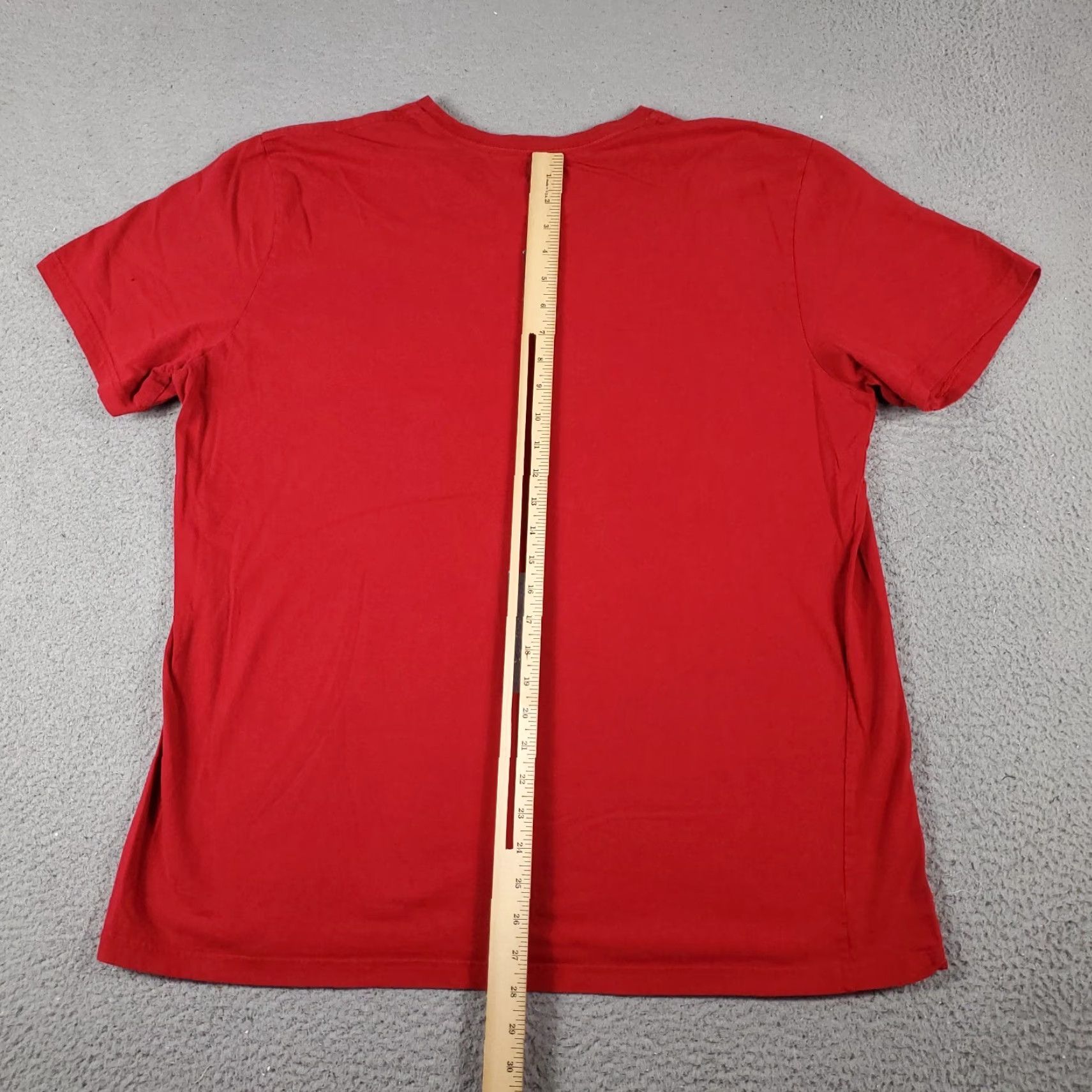 Tommy Hilfiger Tommy Hilfiger T Shirt Mens XL Red Short Sleeve Crew Neck Logo Casual Modern American Shirt Mens XL Red Size US XL / EU 56 / 4 - 7 Thumbnail