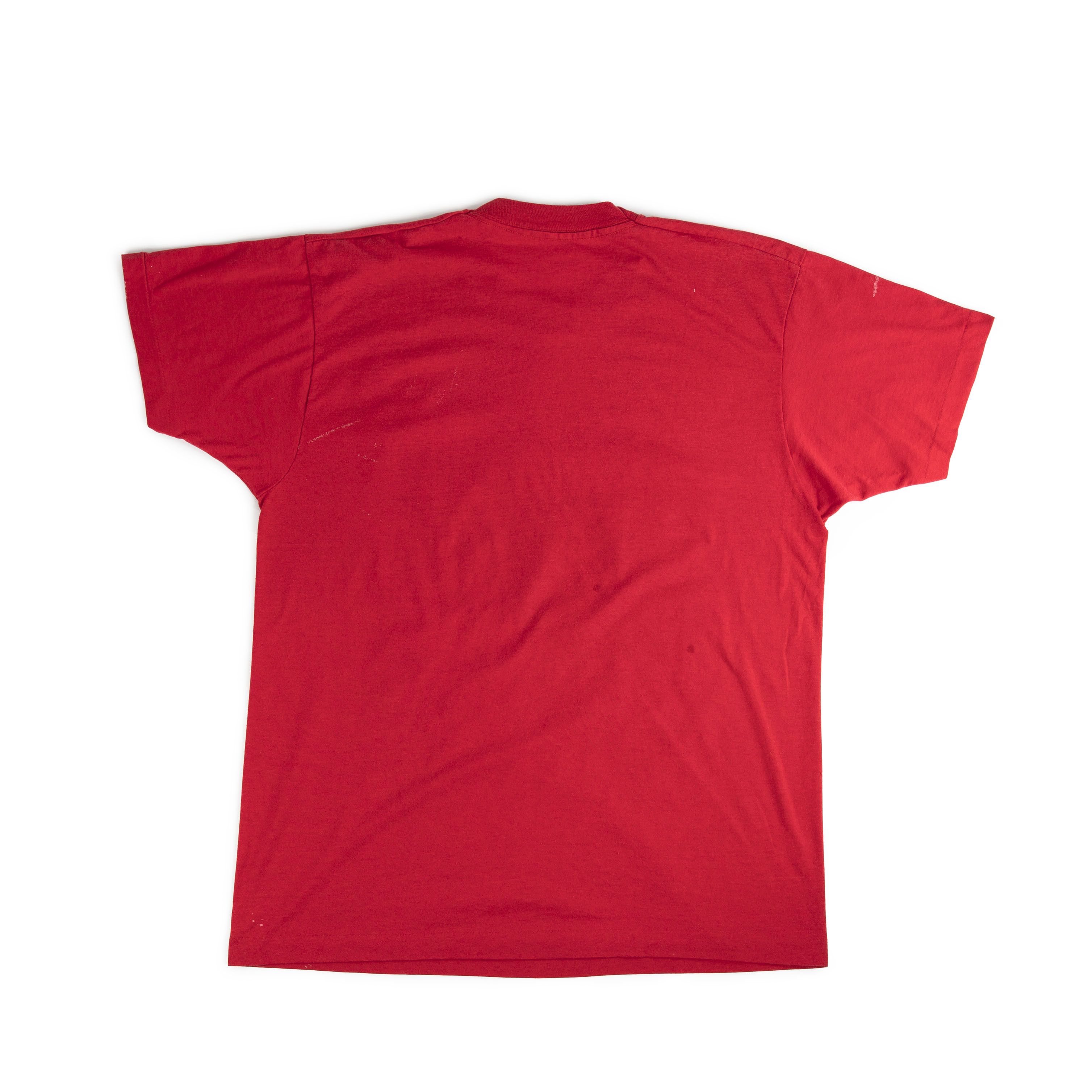 NBA × Vintage Vintage 1991 Chicago Bulls Paint Tee Shirt Size US L / EU 52-54 / 3 - 2 Thumbnail