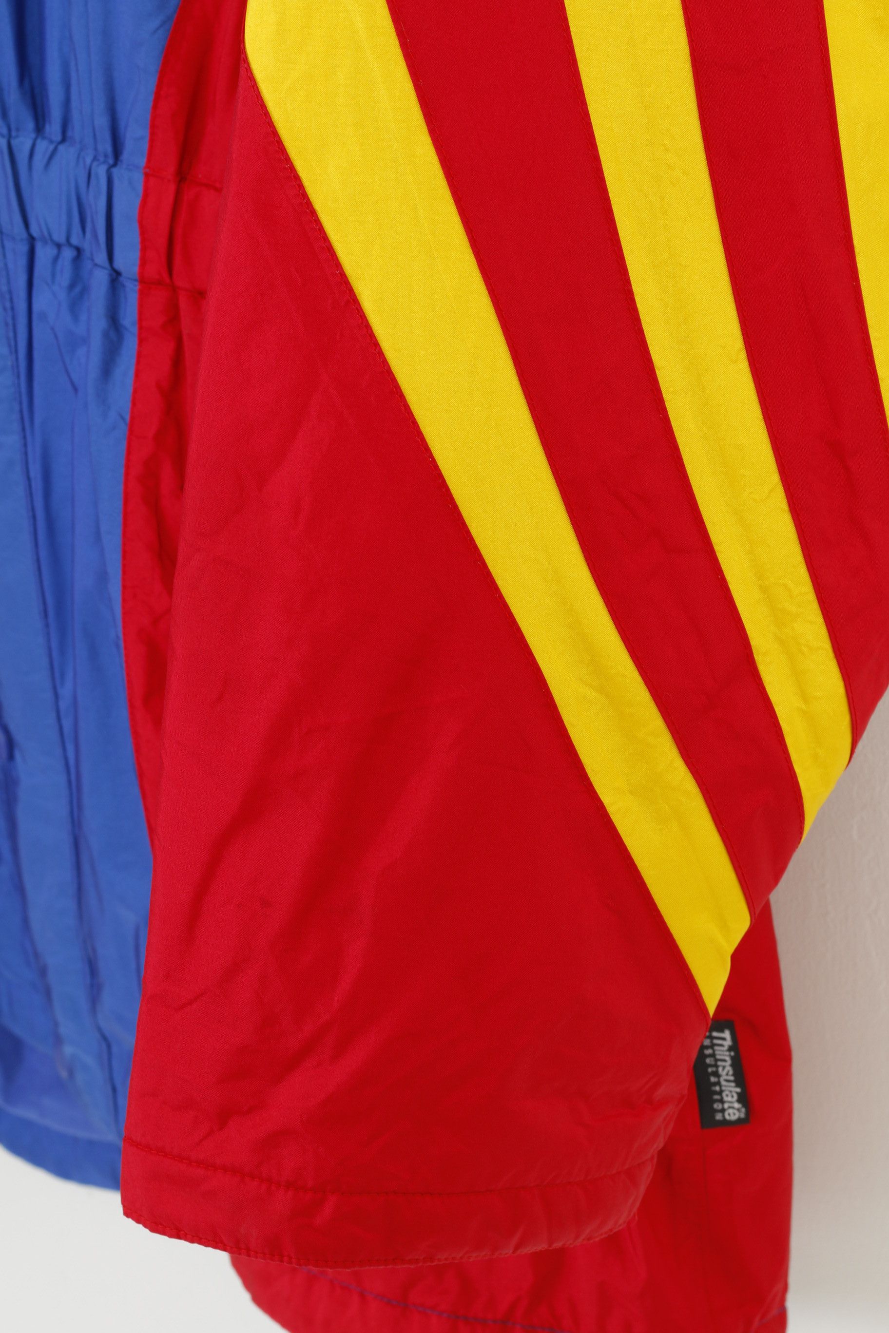 Adidas Adidas Men 186 L Jacket Full Zipper Hood Red Blue 0666 Size US S / EU 44-46 / 1 - 3 Thumbnail