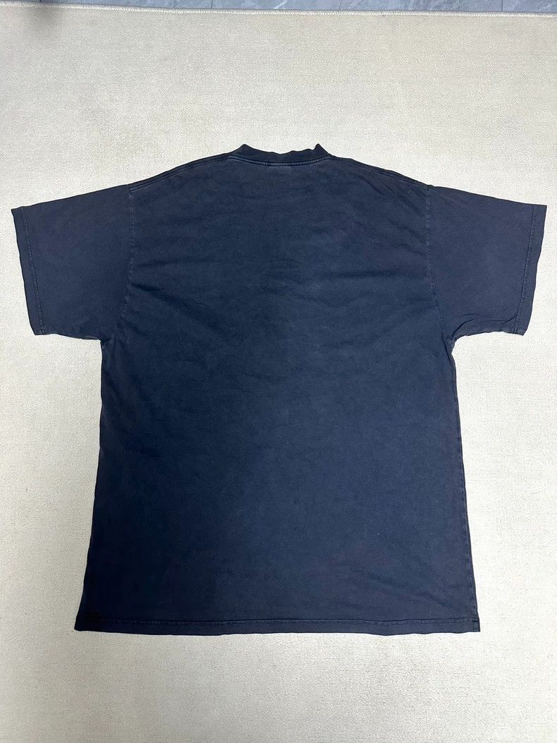 Balenciaga Balenciaga 24 Fw Souvenir Collection Belleville Wash T-Shir Size US L / EU 52-54 / 3 - 2 Thumbnail