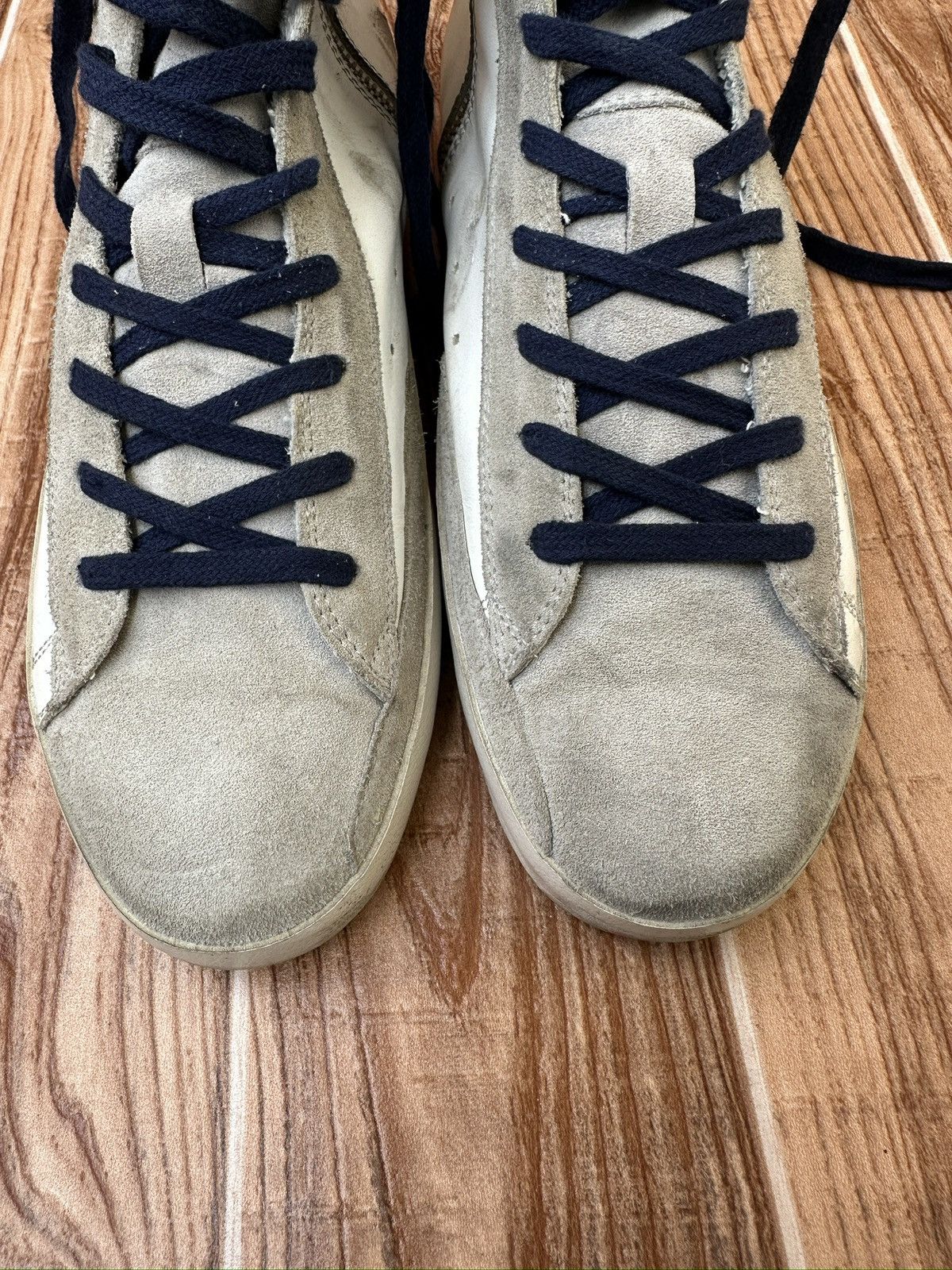 Golden Goose Golden Goose Francy Graffiti Print Leather Sneaks Size US 10 / EU 43 - 4 Thumbnail