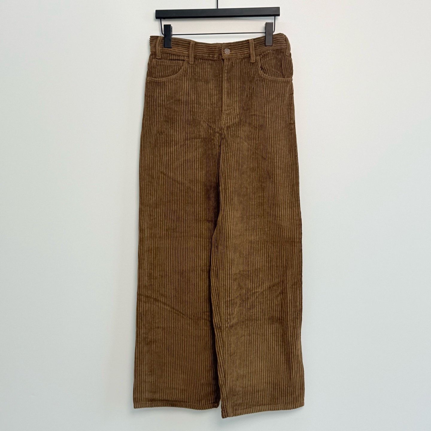 Celine Celine High-Waisted Corduroy Wide-Leg Pants Size 29" - 1 Thumbnail