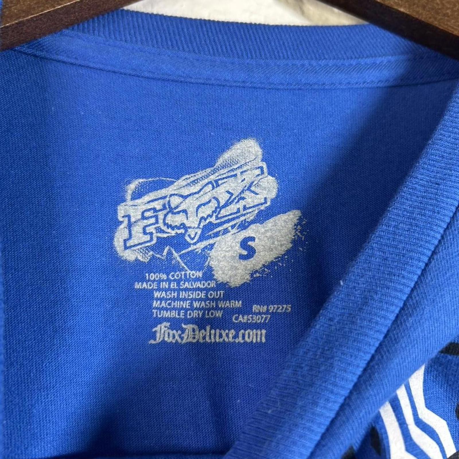 Fox Racing Y2K Fox Racing Spell Out Cyber Graphic Tee Size Small Size US S / EU 44-46 / 1 - 3 Thumbnail