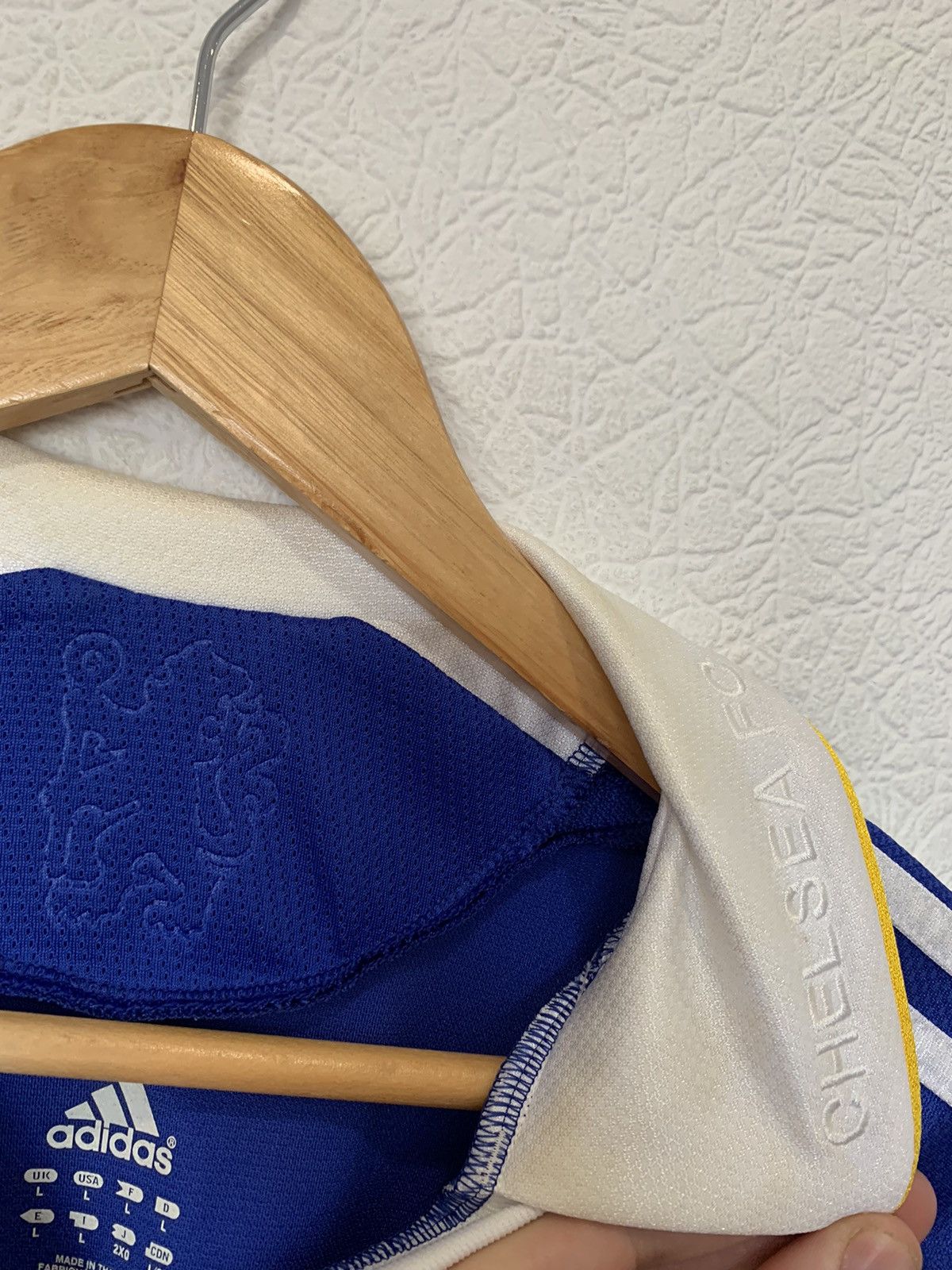 Adidas × Vintage Adidas Chelsea 2008/2009 Home Kit Soccer Jersey Size US L / EU 52-54 / 3 - 4 Thumbnail
