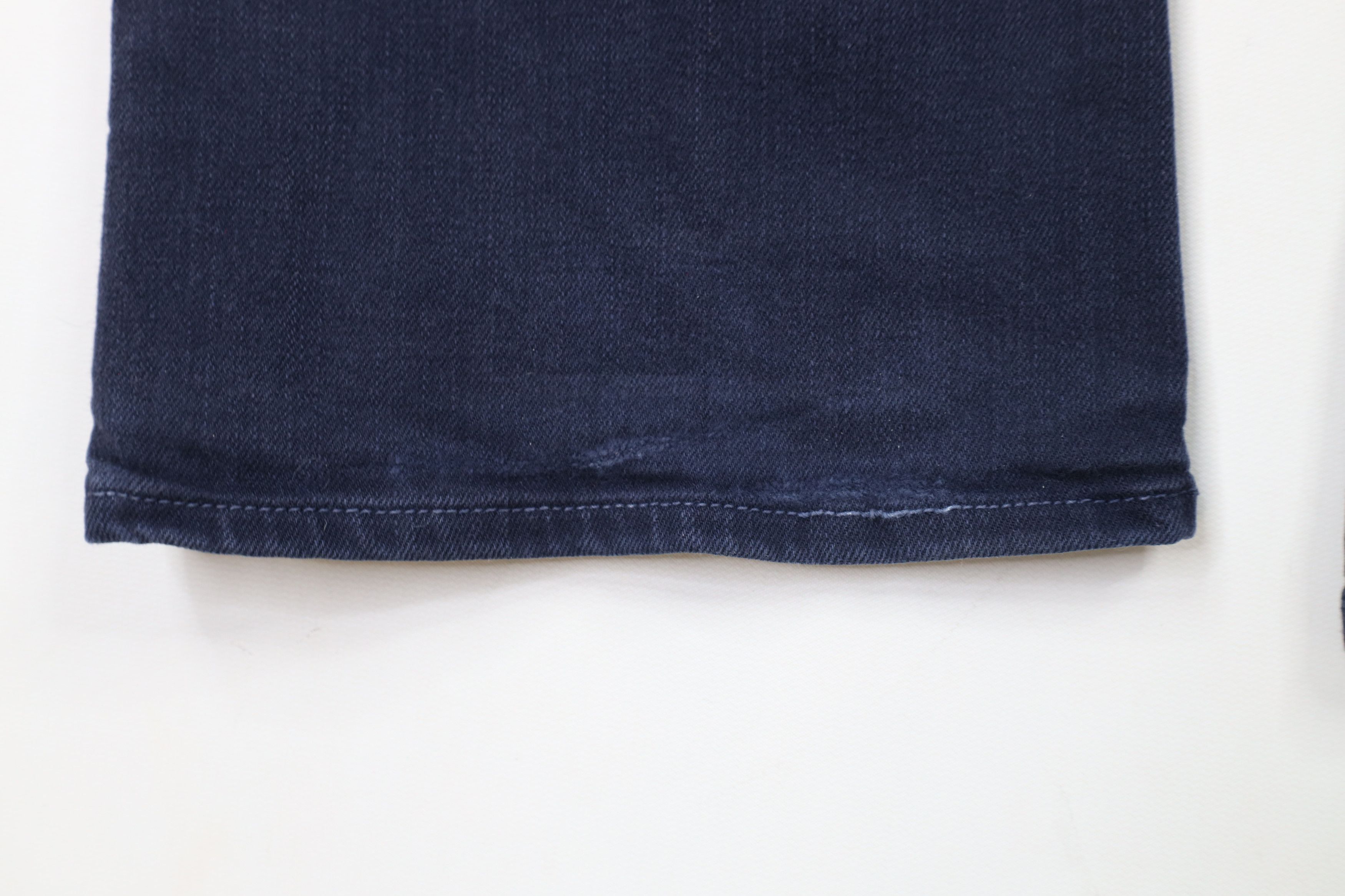 Vintage Hudson Jeans Flared Bootcut Stretch Denim Jeans Navy Blue Size 28" / US 6 / IT 42 - 13 Thumbnail