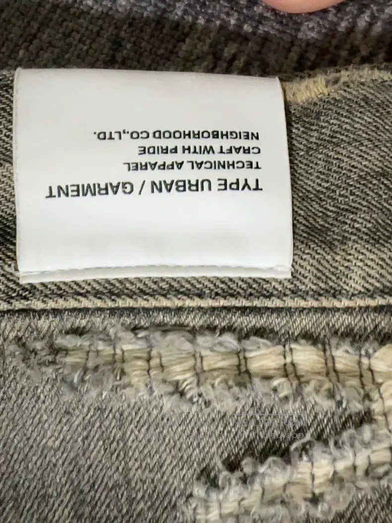 Neighborhood Neighborhood Distressed Denim Jacket Size US XL / EU 56 / 4 - 3 Thumbnail