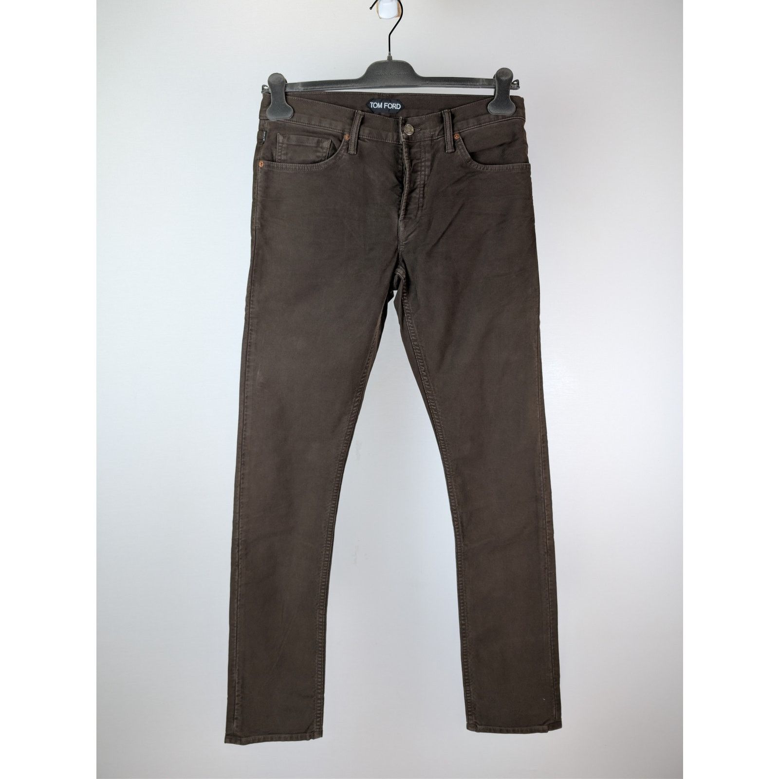 Tom Ford o1rshd1 Slim-Fit Denim Jeans in Brown 32 Size US 32 / EU 48 - 10 Thumbnail
