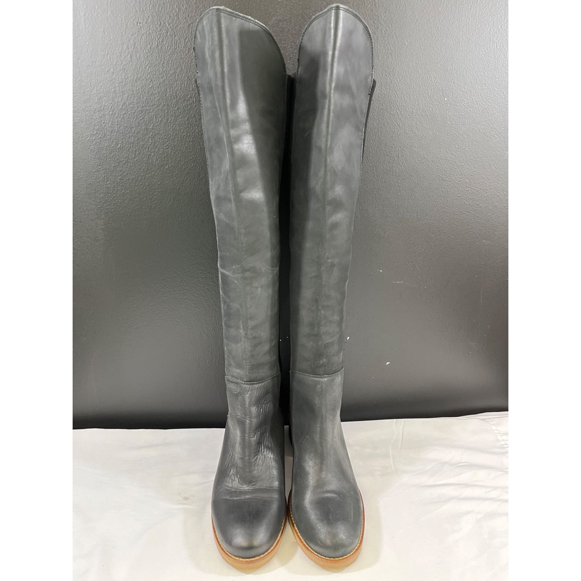 Lucky Brand Lucky Brand Tilaree Womens Black Knee High Boots Shoes Size Size US 6.5 / IT 36.5 - 2 Thumbnail