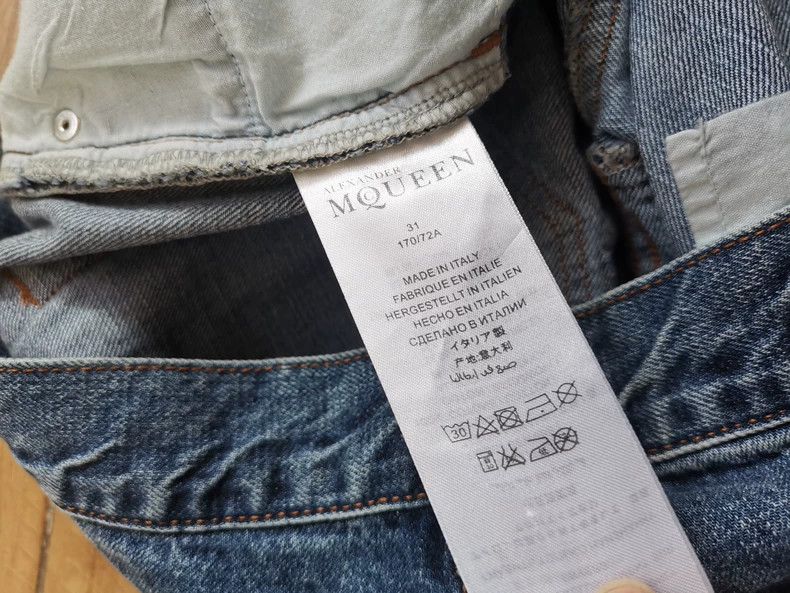 Alexander McQueen Alexander McQUEEN Men's jeans Size US 31 - 7 Thumbnail
