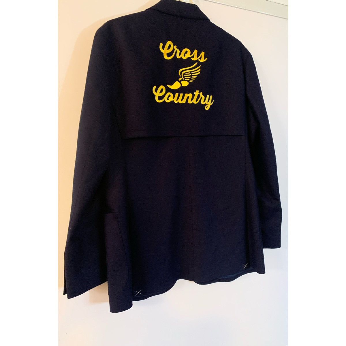 Noah NOAH CROSS COUNTY EMBROIDERED LOGO BLAZER JACKET Size 40R - 11 Thumbnail