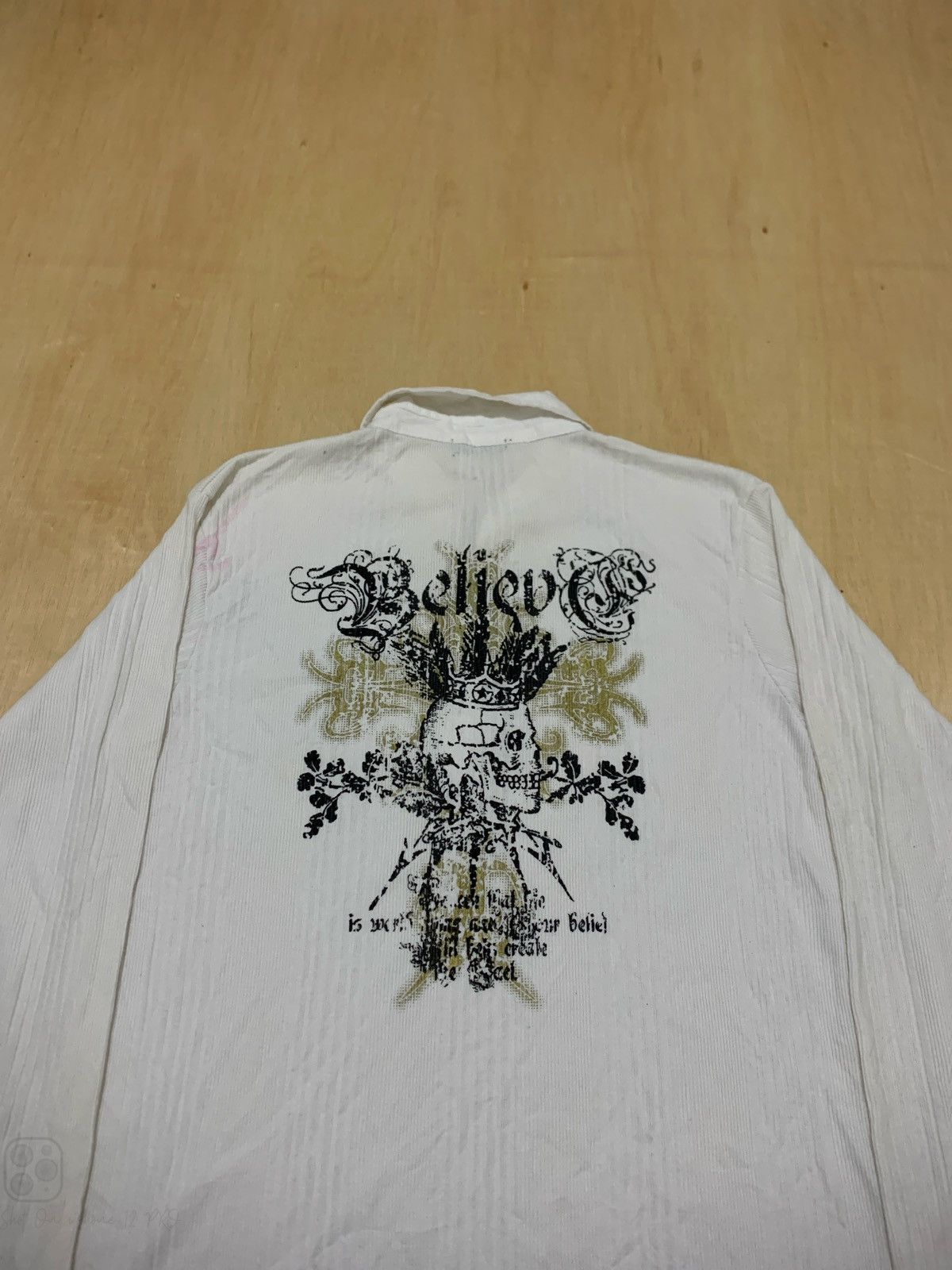 Hysteric Glamour × If Six Was Nine × Japanese Brand Vintage Y2k Believe Black Smac Skull Ifsixwasnine Punk style Size US L / EU 52-54 / 3 - 3 Thumbnail
