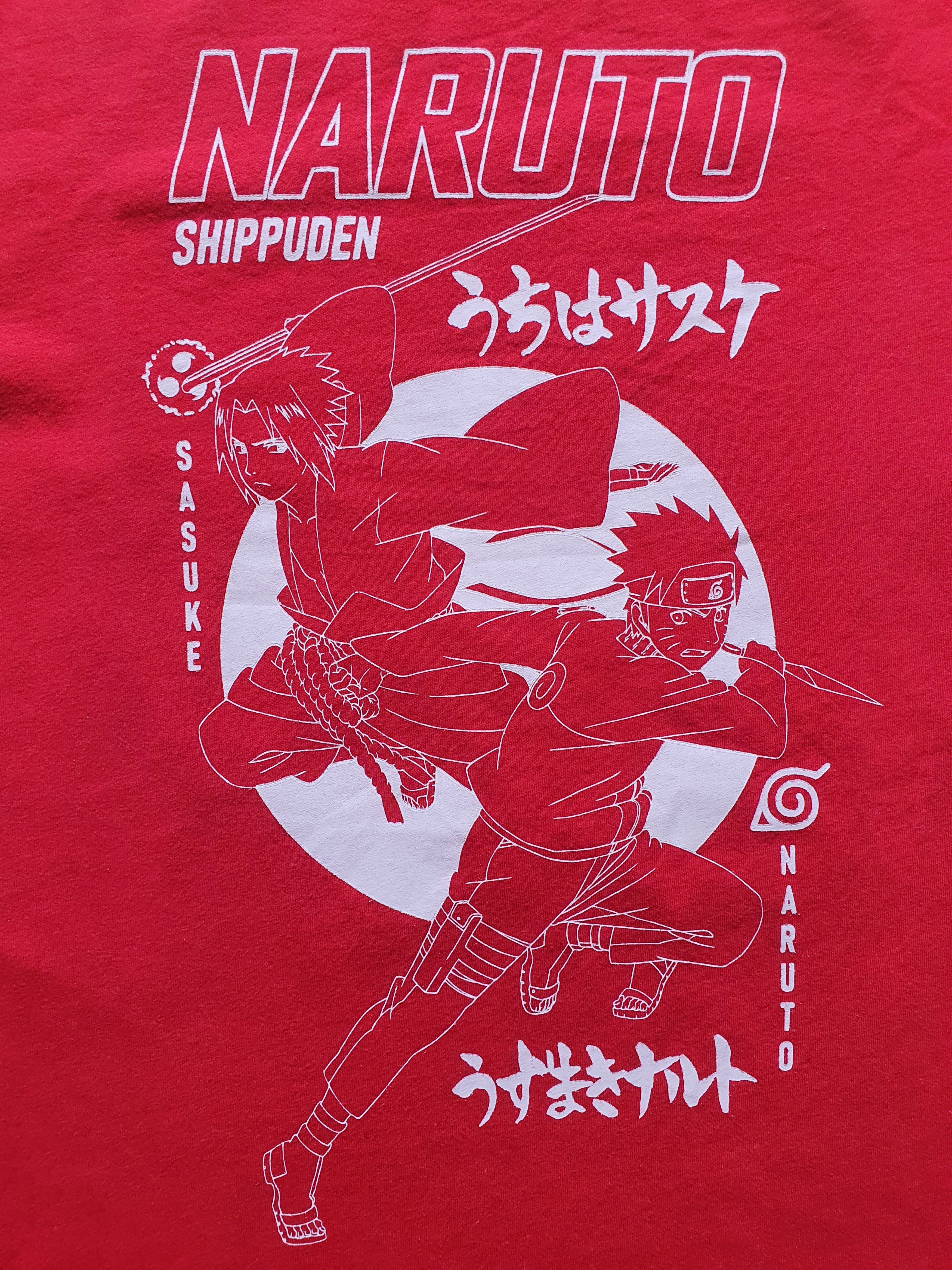 Anime × Japanese Brand KIABI x NARUTO SHIPPUDEN - Graphic T-shirt (Naruto & Sasuke) Size US M / EU 48-50 / 2 - 5 Thumbnail