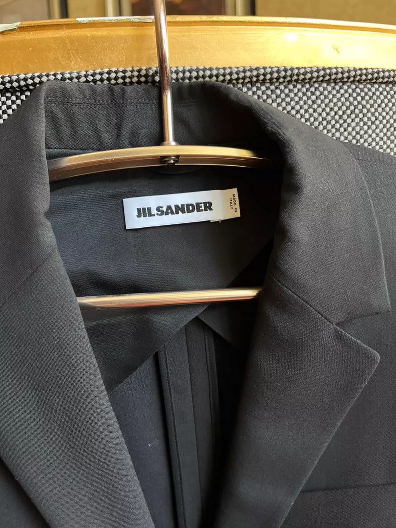 Jil Sander Jil Sander Black Blazer Size 4XL / US 24-26 - 2 Thumbnail