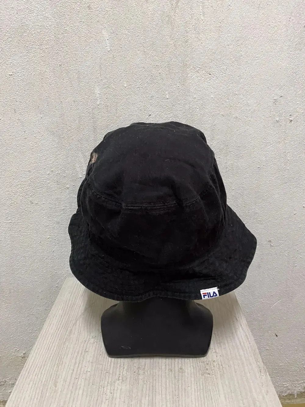 Fila Vintage Fila Small Logo Bucket Hat Size ONE SIZE - 4 Thumbnail