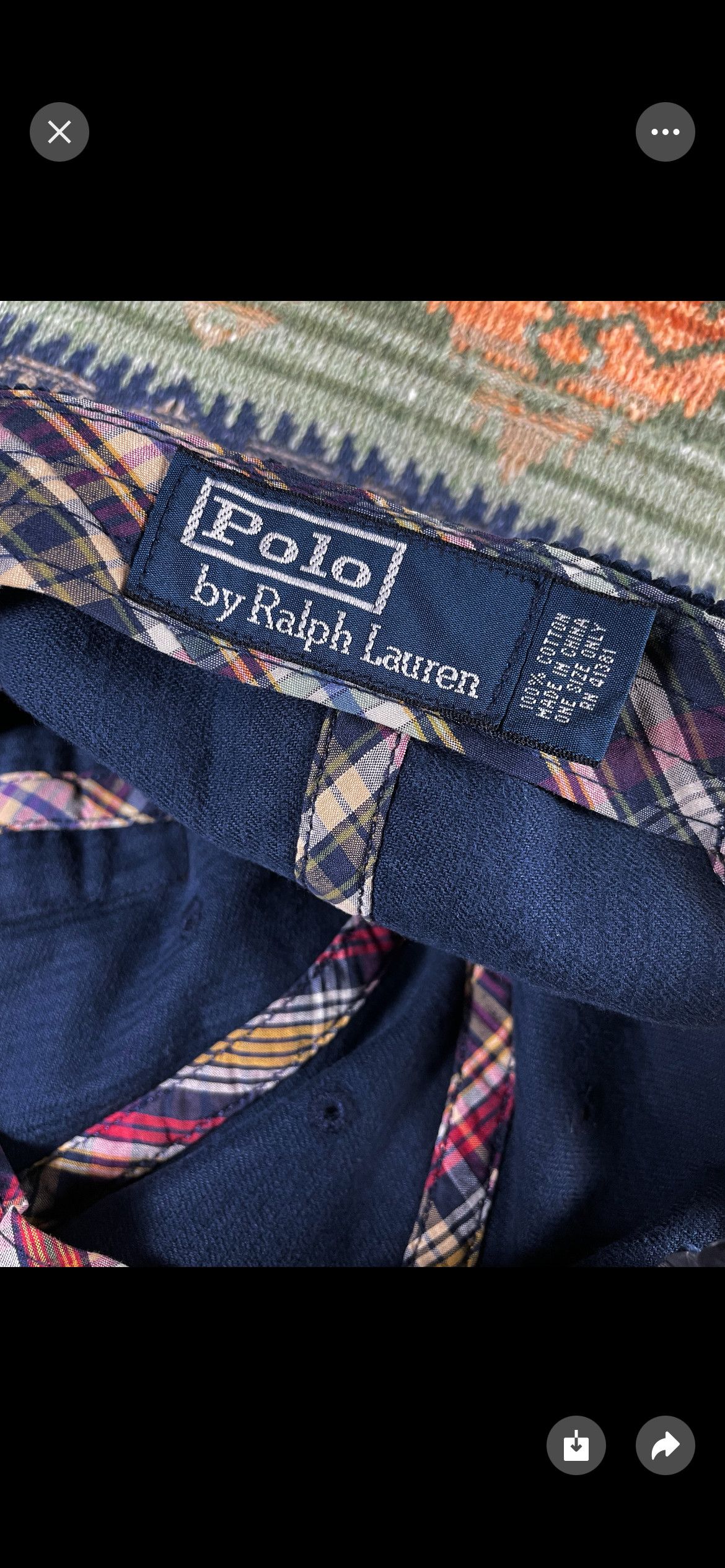 Polo Ralph Lauren Polo Ralph Lauren corduroy rare baseball hat baseball cap Size ONE SIZE - 7 Thumbnail