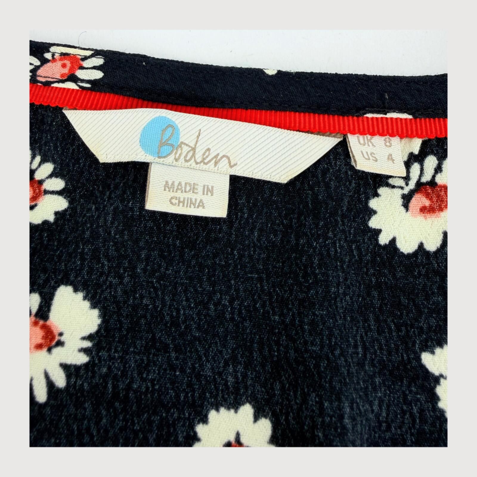 Boden Boden Daisy Print Button Front Blouse Top 4 Size S / US 4 / IT 40 - 4 Thumbnail