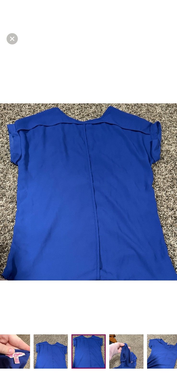 Other Blue blouse Size XS / US 0-2 / IT 36-38 - 4 Thumbnail