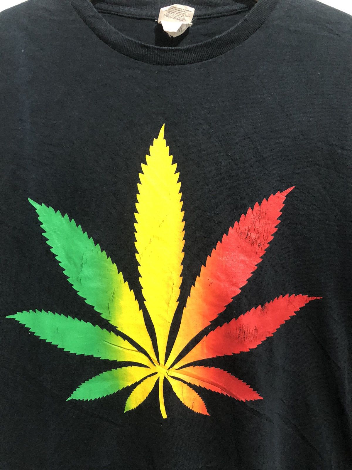 Beauty Beast × Hysteric Glamour × Japanese Brand Marijuana t shirt Big Logo Bob Marley Style Size US M / EU 48-50 / 2 - 4 Thumbnail