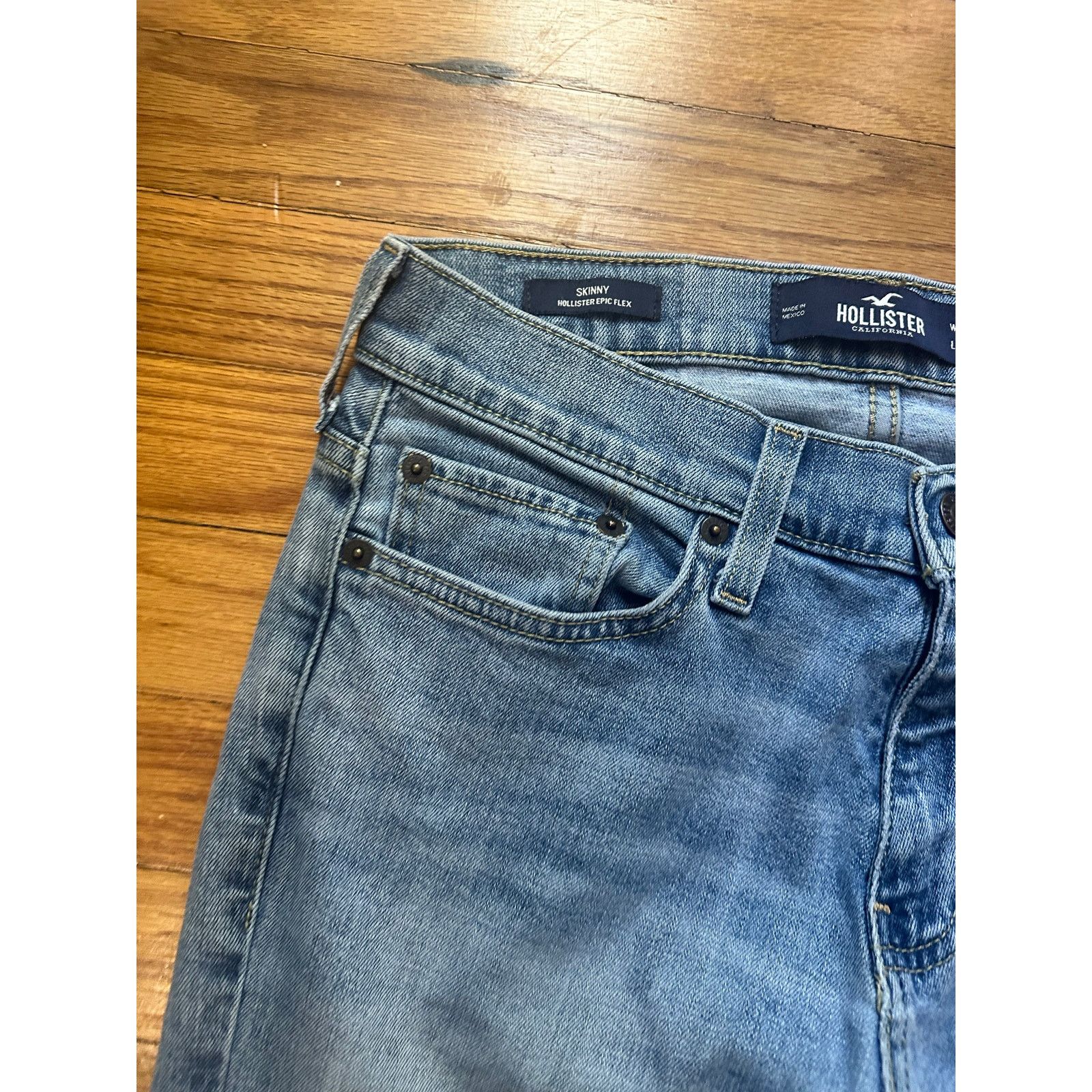 Hollister Hollister Skinny Epic Flex Jeans Size 28 Size 28" / US 6 / IT 42 - 2 Thumbnail
