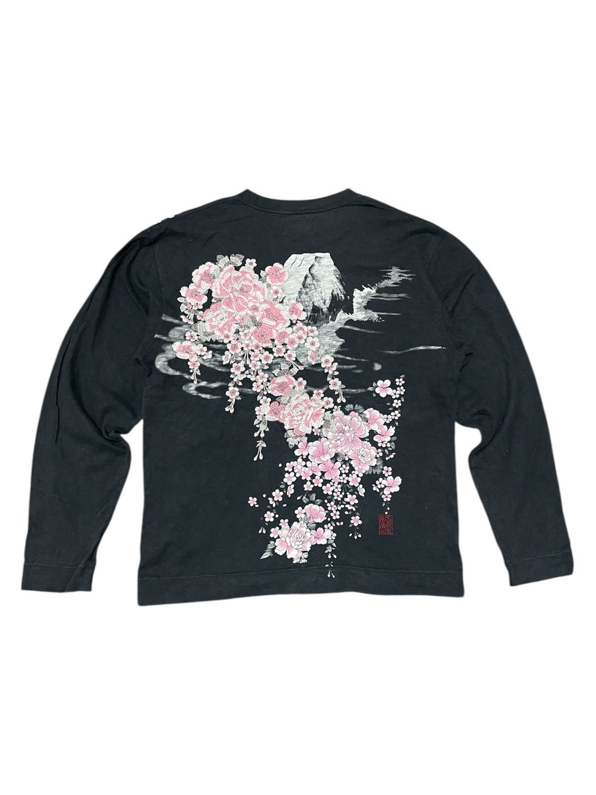 Japanese Brand Vintage Japanese Brand Karakuri Tamashii Sukajan Tee Shirt Size US L / EU 52-54 / 3 - 2 Thumbnail