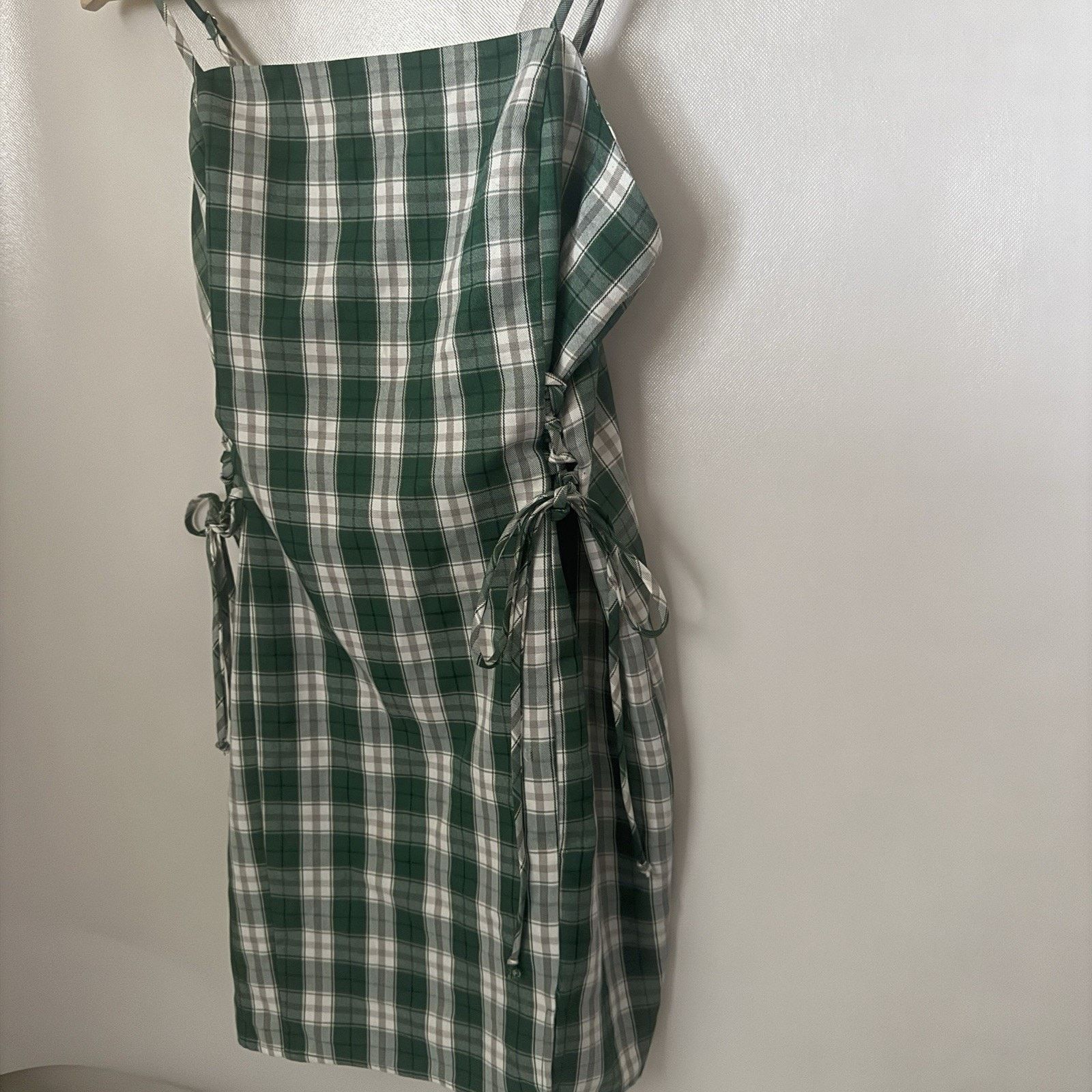 Other Y2K Plaid Lace up Slit School Girl Sexy Mini Clueless Dress Size M / US 6-8 / IT 42-44 - 5 Thumbnail