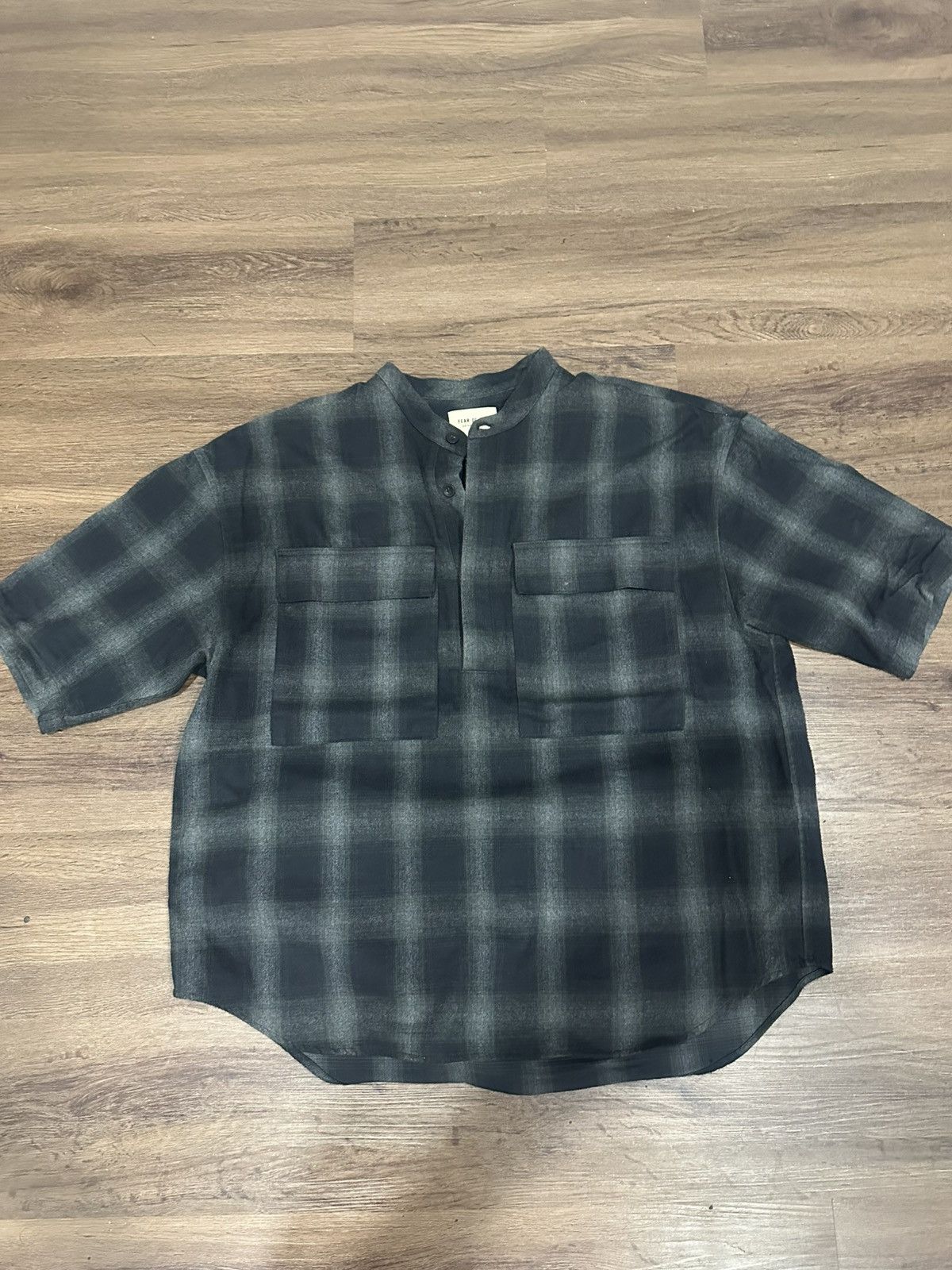 Fear of God Fear of god 6th collection brown plaid flannel jacket
