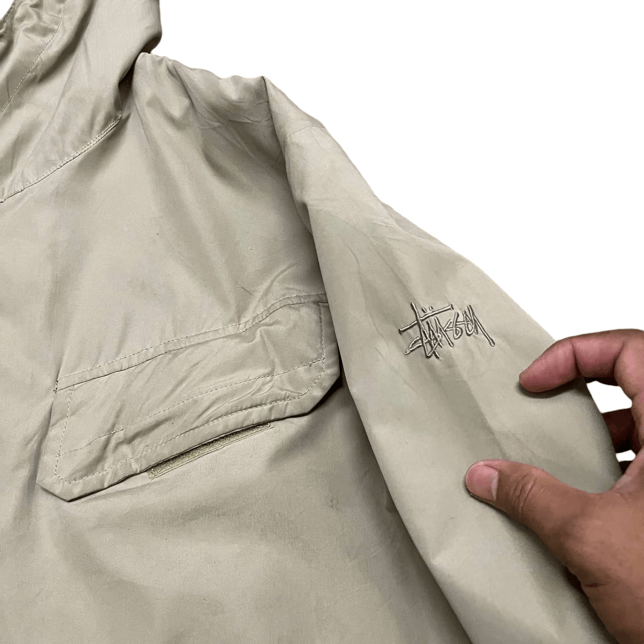 Stussy Vintage Stussy Hooded Jacket Oversized Size US M / EU 48-50 / 2 - 5 Thumbnail