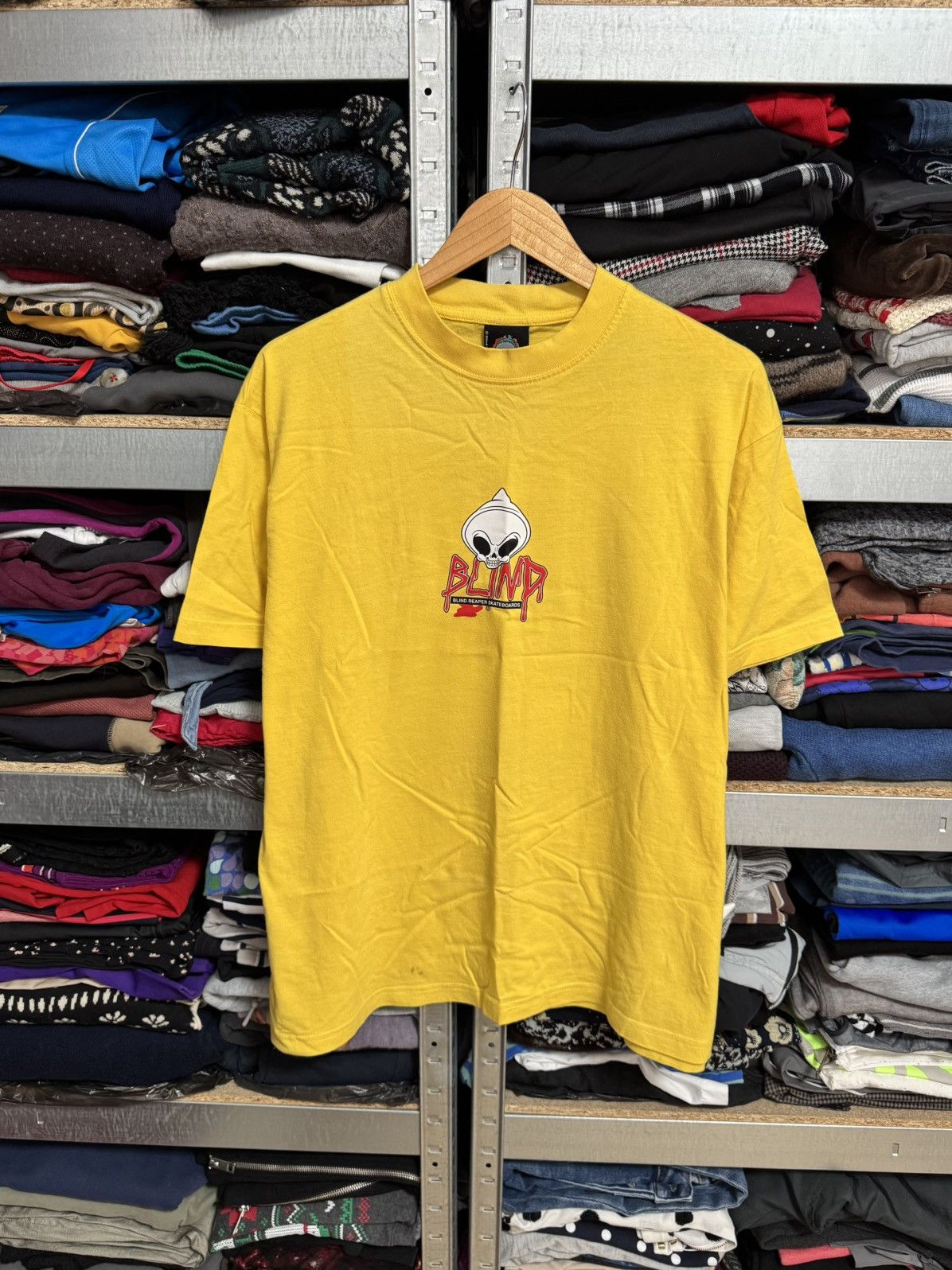 Blind Skateboards Vintage Blind Skateboards Streetwear Graphic T Shirt Size XL Size US XL / EU 56 / 4 - 2 Thumbnail