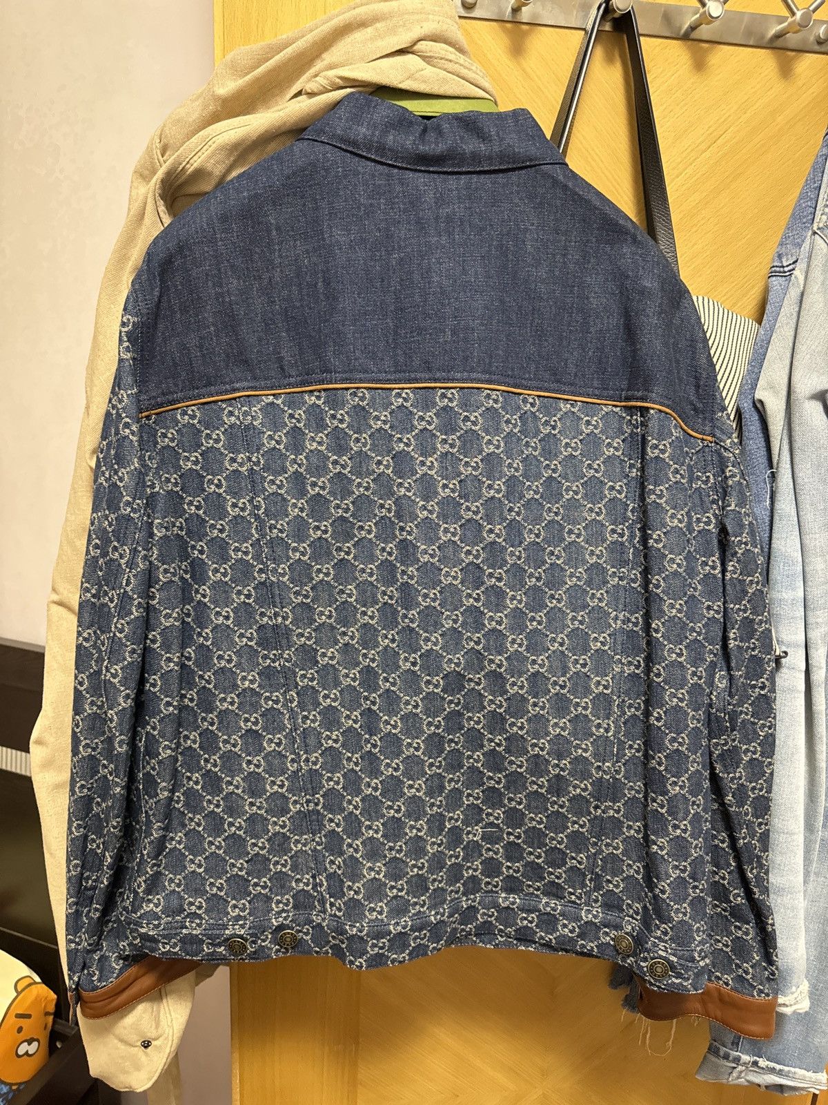 Gucci GUCCI WASHED ORGANIC DENIM JACKET Size US S / EU 44-46 / 1 - 7 Thumbnail