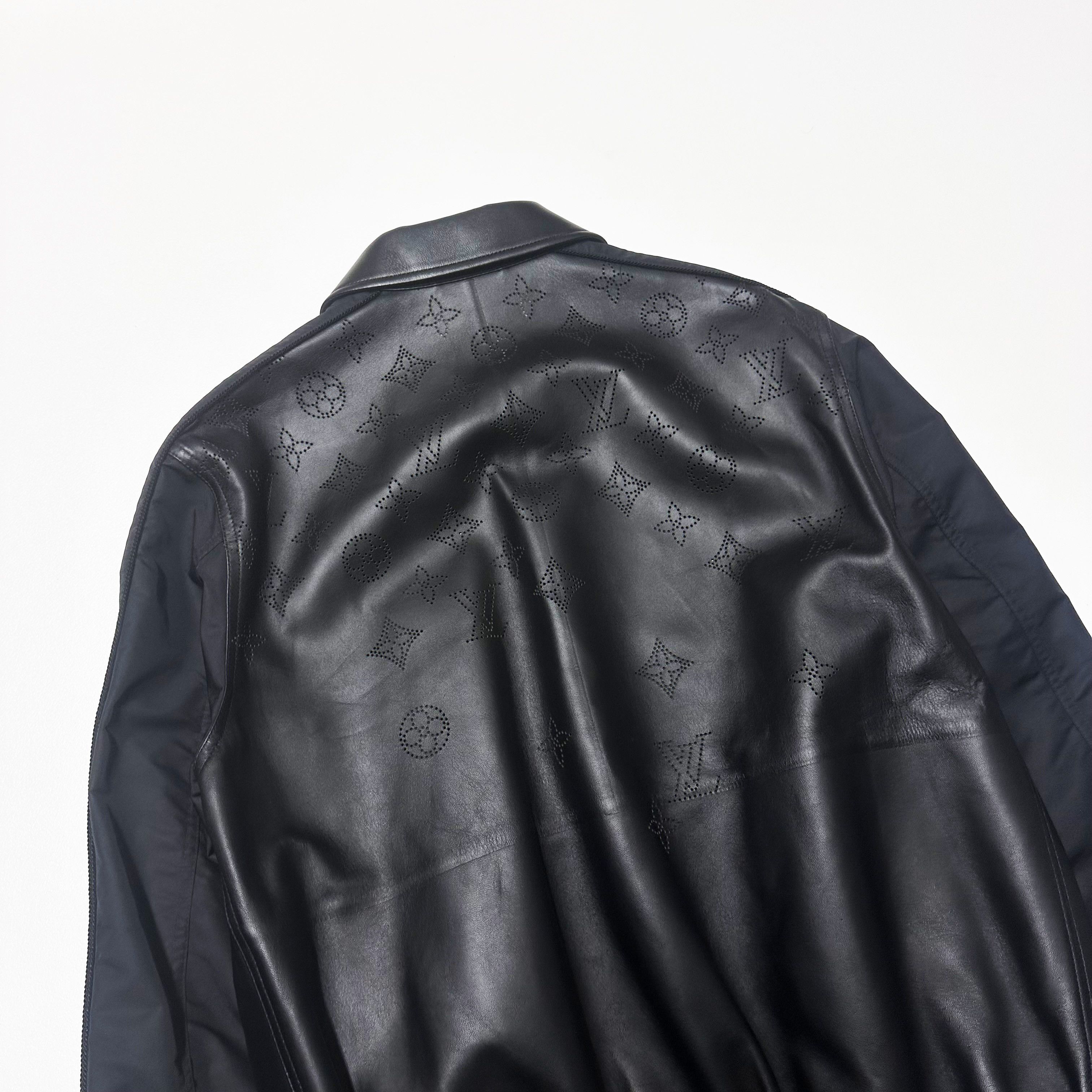 Louis Vuitton Louis Vuitton size 50 M L Leather jacket Monogram LV Size US M / EU 48-50 / 2 - 9 Thumbnail