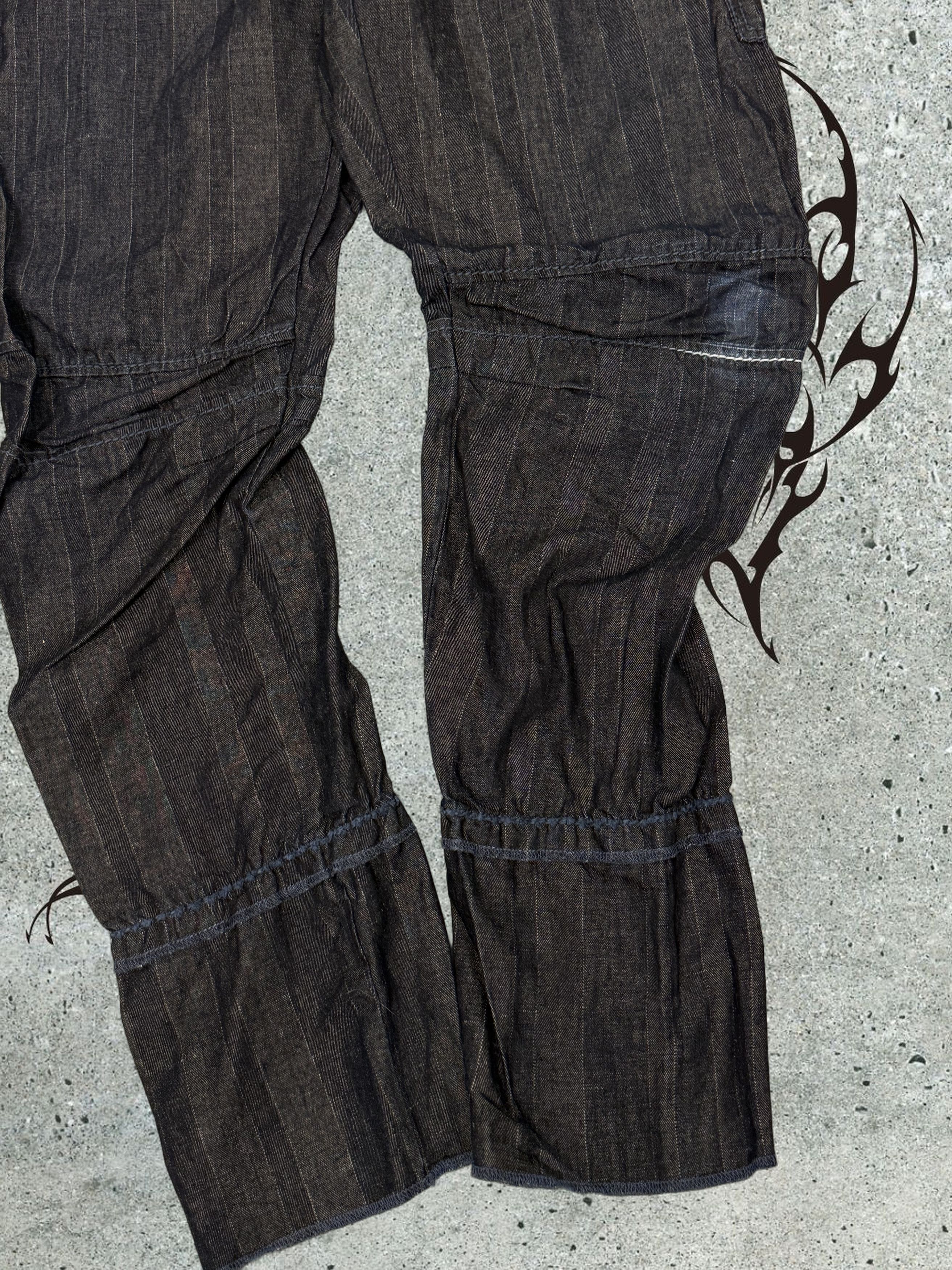 Marithe + Francois Girbaud Vintage M+FG bondage denim pants Size 30" / US 8 / IT 44 - 9 Thumbnail
