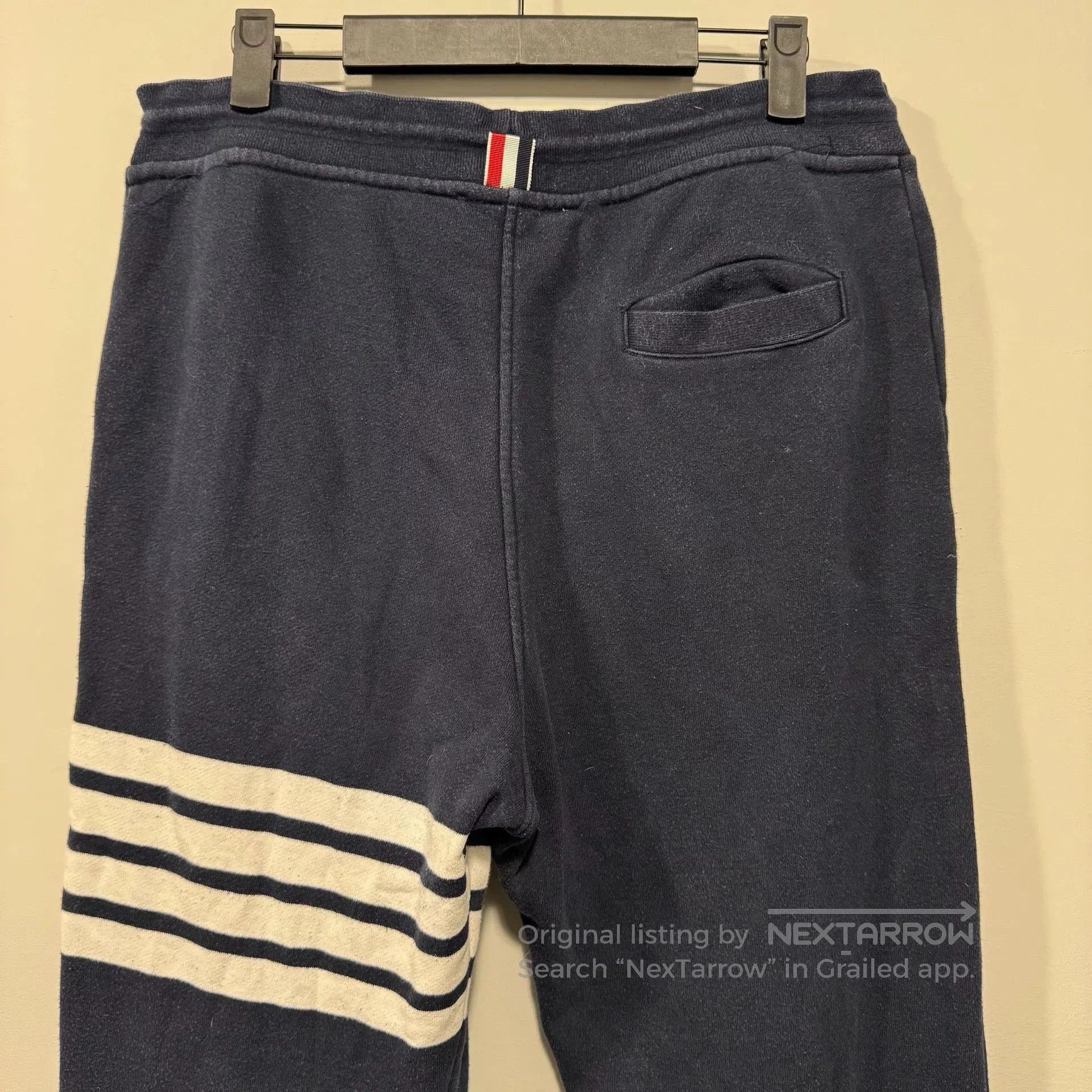 Thom Browne Thom Browne Navy Sweatpants Size 3. Size US 30 / EU 46 - 8 Thumbnail