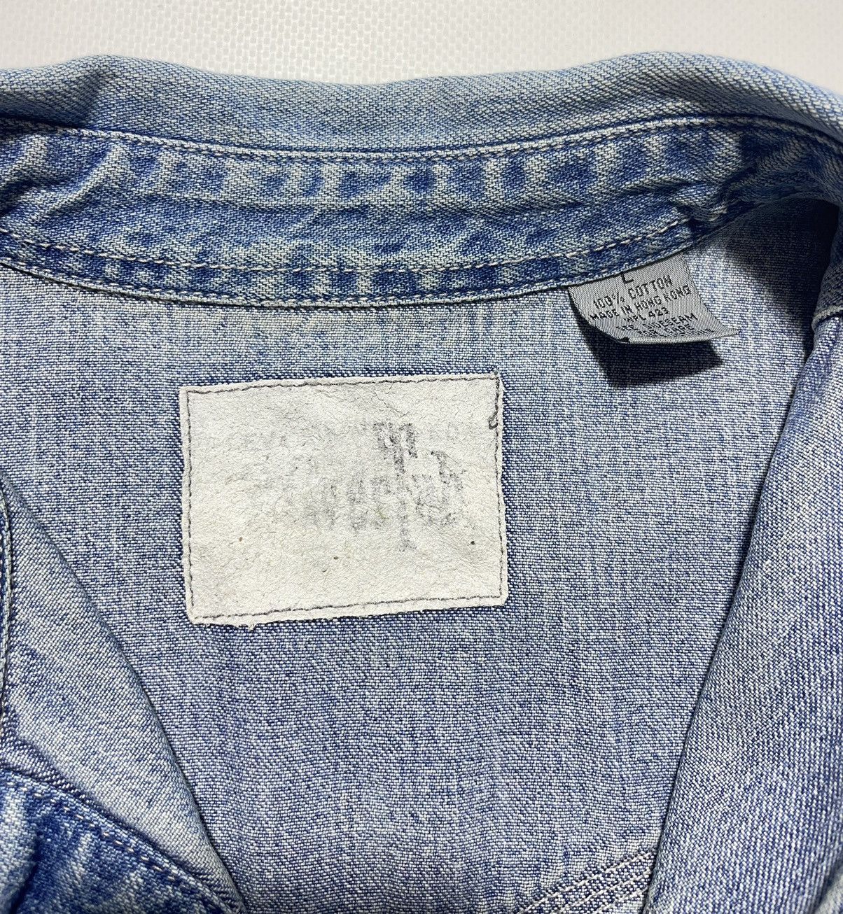Levi's Vintage Levi’s Silver Tab Denim Munich Linedancer Shirt Size US L / EU 52-54 / 3 - 16 Thumbnail