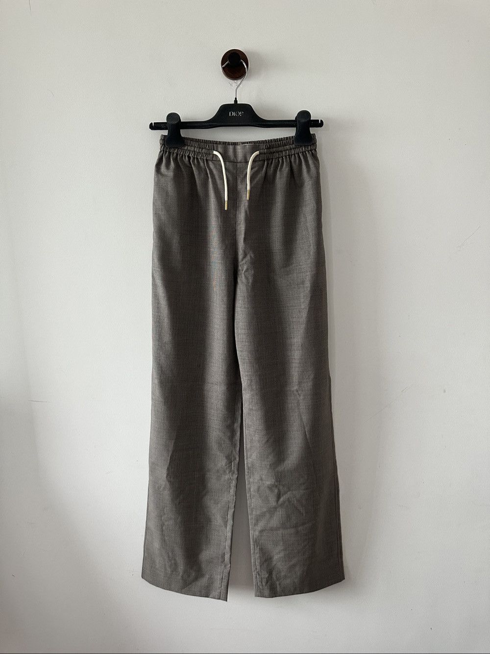 Celine Celine Wool Blend Patterned Pants Size 34 Size 25" / US 0 / IT 36 - 1 Thumbnail