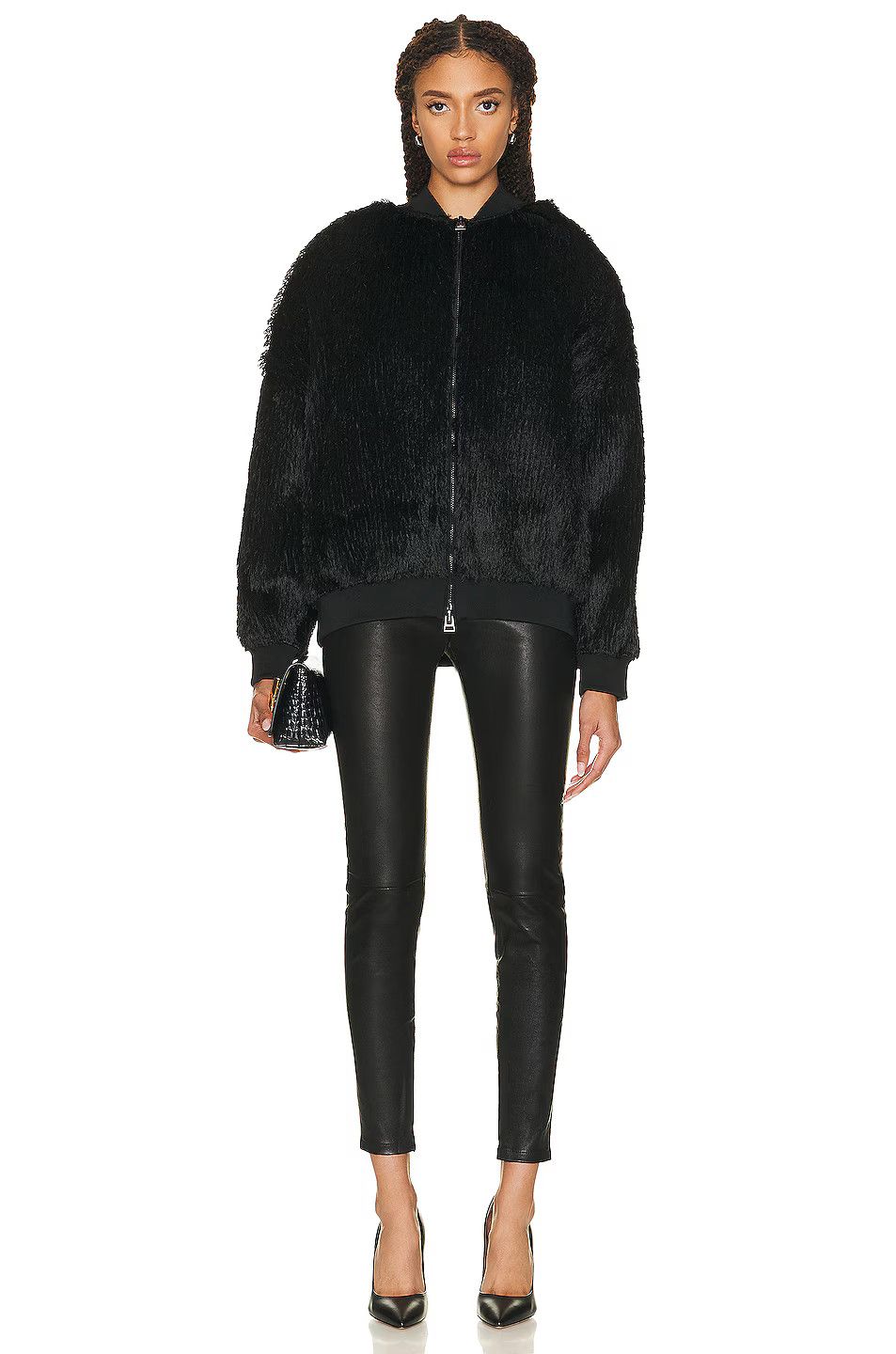 Tom Ford o1w1db10225 GCK136 Bomber Jacket in Black Size XS / US 0-2 / IT 36-38 - 5 Thumbnail