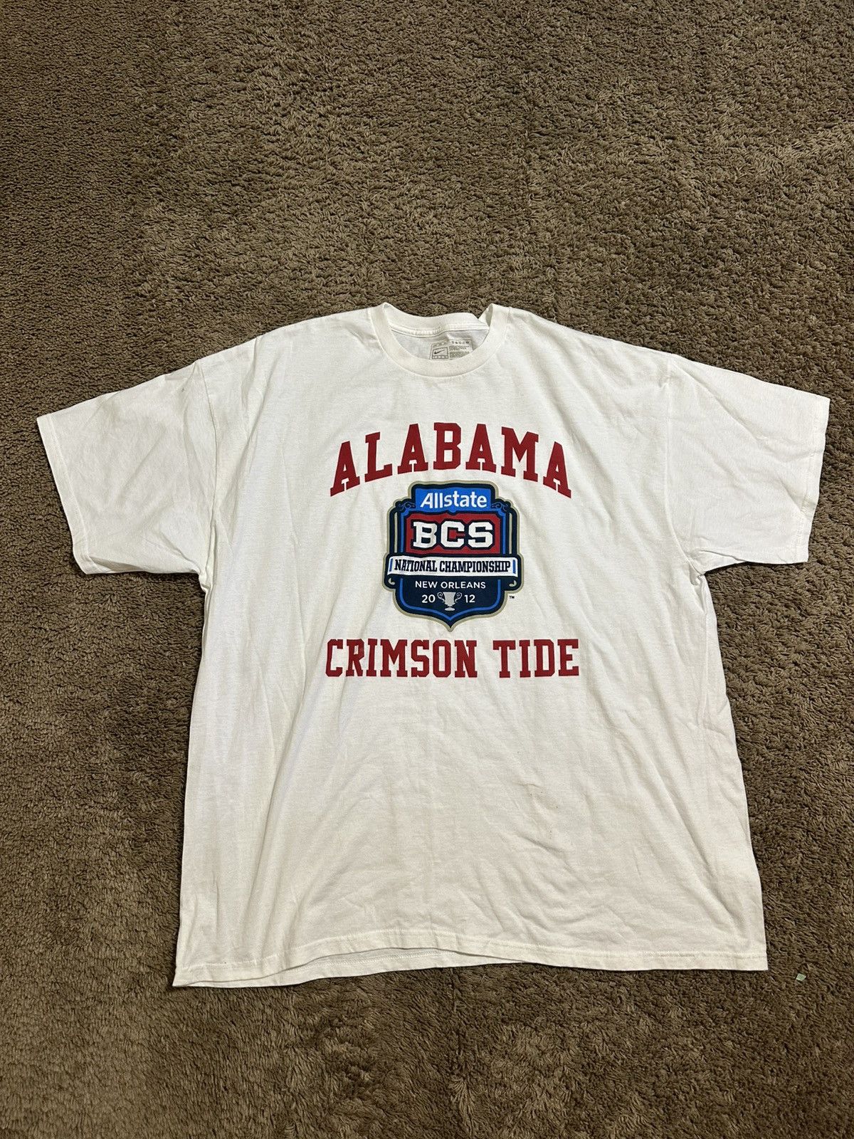 NCAA Vintage NCAA Alabama Crimson Tide shirt 2012 size 3XL Size US XXL / EU 58 / 5 - 1 Thumbnail