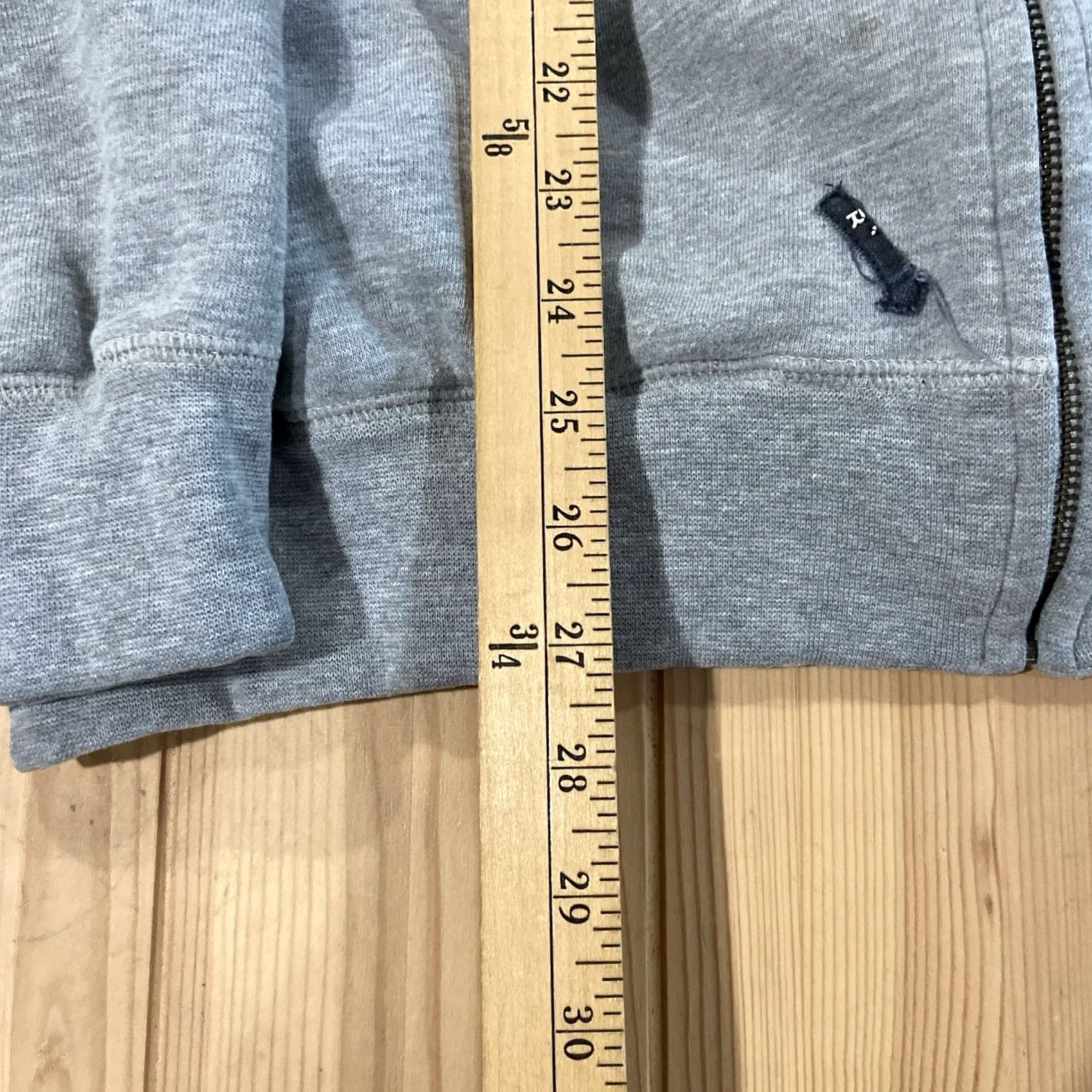 Vintage VINTAGE Lifted Research Group LRG Hoodie Full Zip Quilted Hood Gray XL Men Hip Hop Shirt Size US XL / EU 56 / 4 - 4 Thumbnail