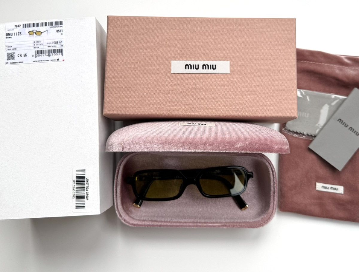 Miu Miu NEW Miu Miu sunglasses SMU 11ZS 16K-07O Size ONE SIZE - 9 Thumbnail