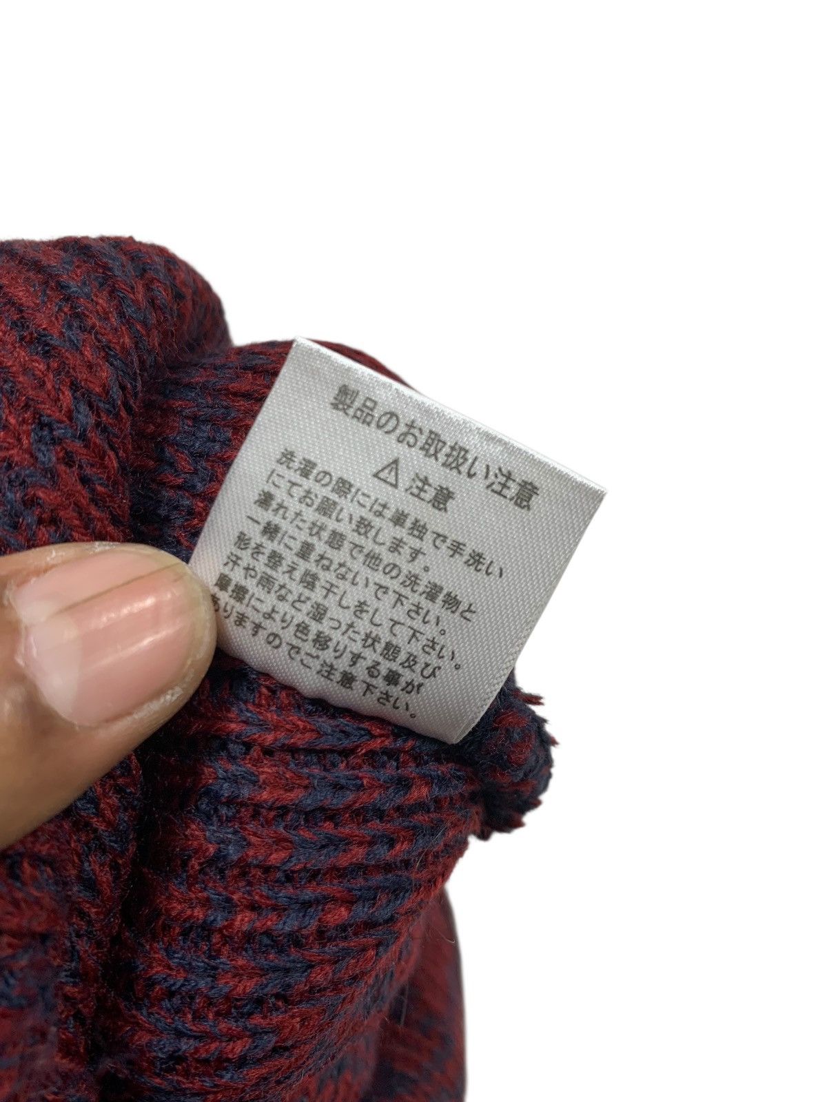 Japanese Brand × Kapital × Vintage Chicago striped Beanie Hats RARE Size ONE SIZE - 6 Thumbnail