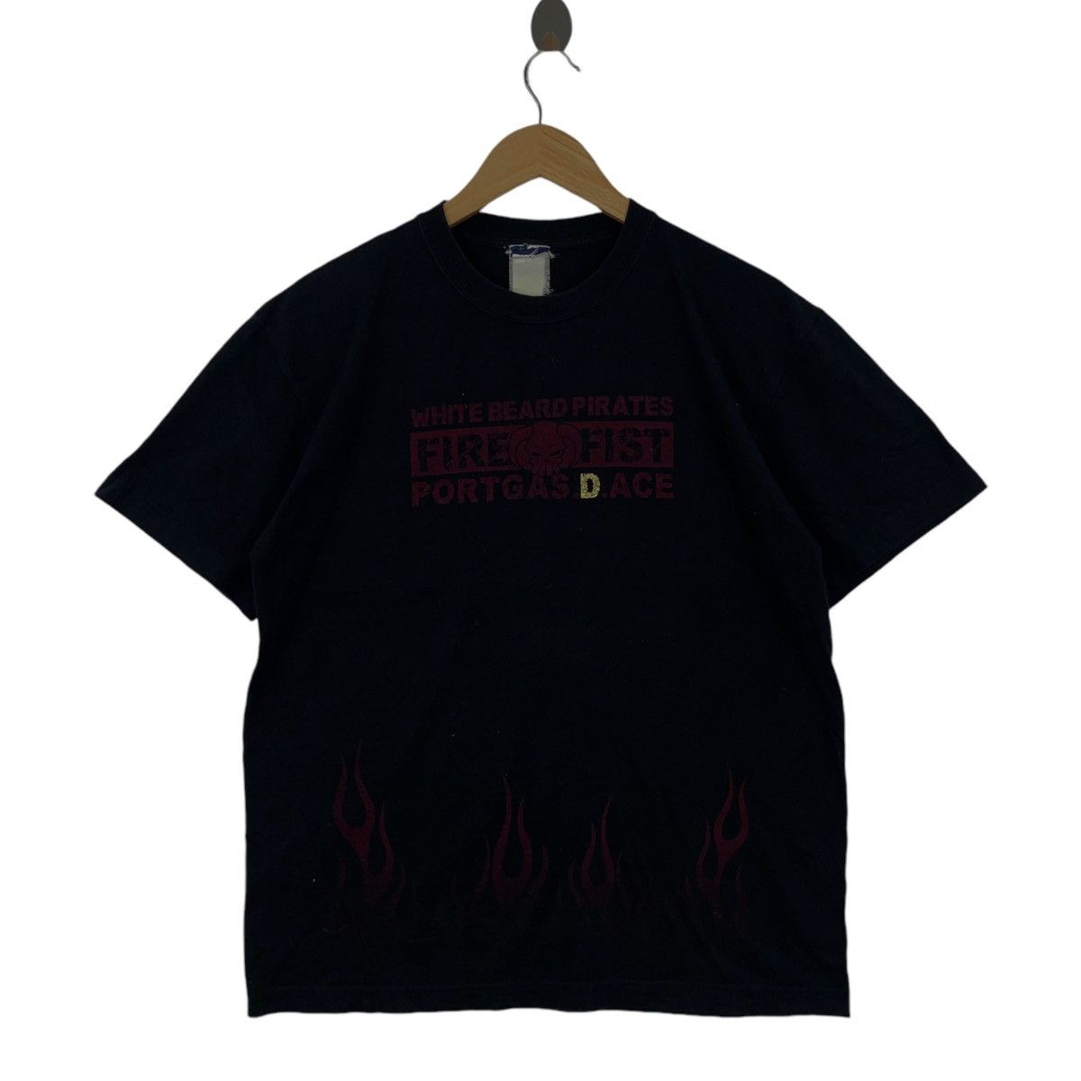 One Piece ONE PIECE ANIME White Beard Pirates Portgas Ace Tee Shirt Size US L / EU 52-54 / 3 - 1 Thumbnail