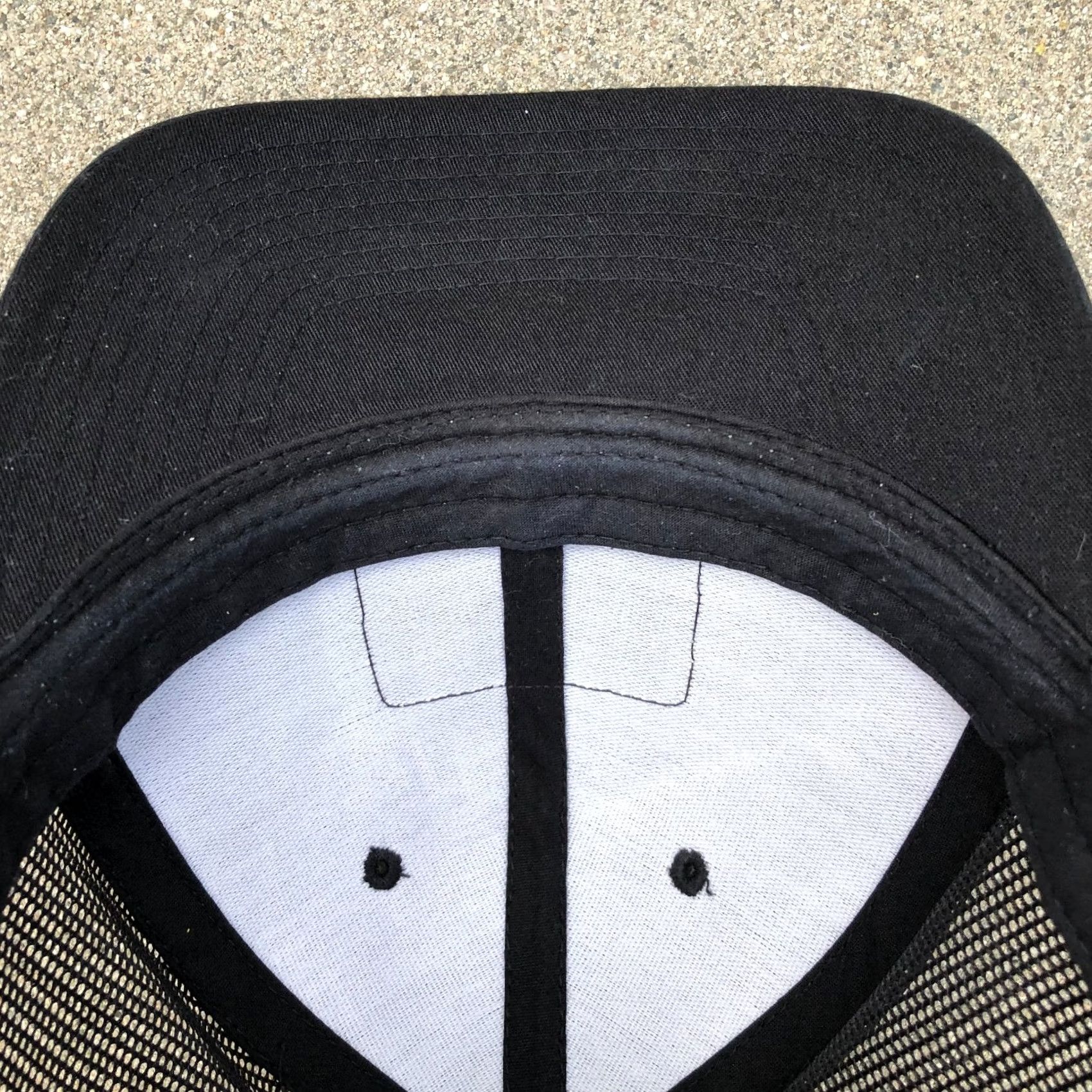 Vintage YUPOONG Salty Crew Trucker Hat Men's One Size Black Snapback Adjustable Cap Size ONE SIZE - 5 Thumbnail