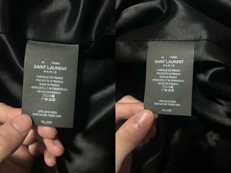 Yves Saint Laurent Saint Laruent 16 FW Burgundy Velvet Starmoon Jacket 2502-Ne Size US S / EU 44-46 / 1 - 5 Thumbnail