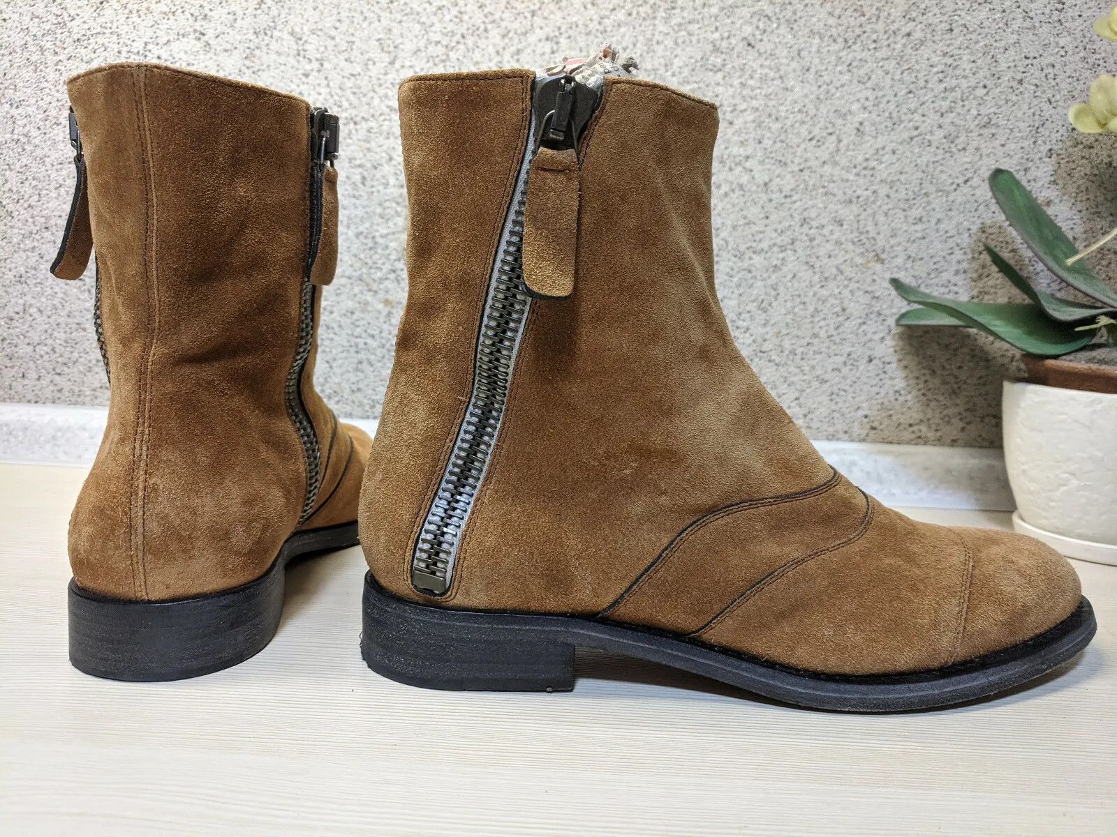 Chloe Chloe Brown Suede Ankle Boots Size 37 Size US 7 / IT 37 - 1 Thumbnail