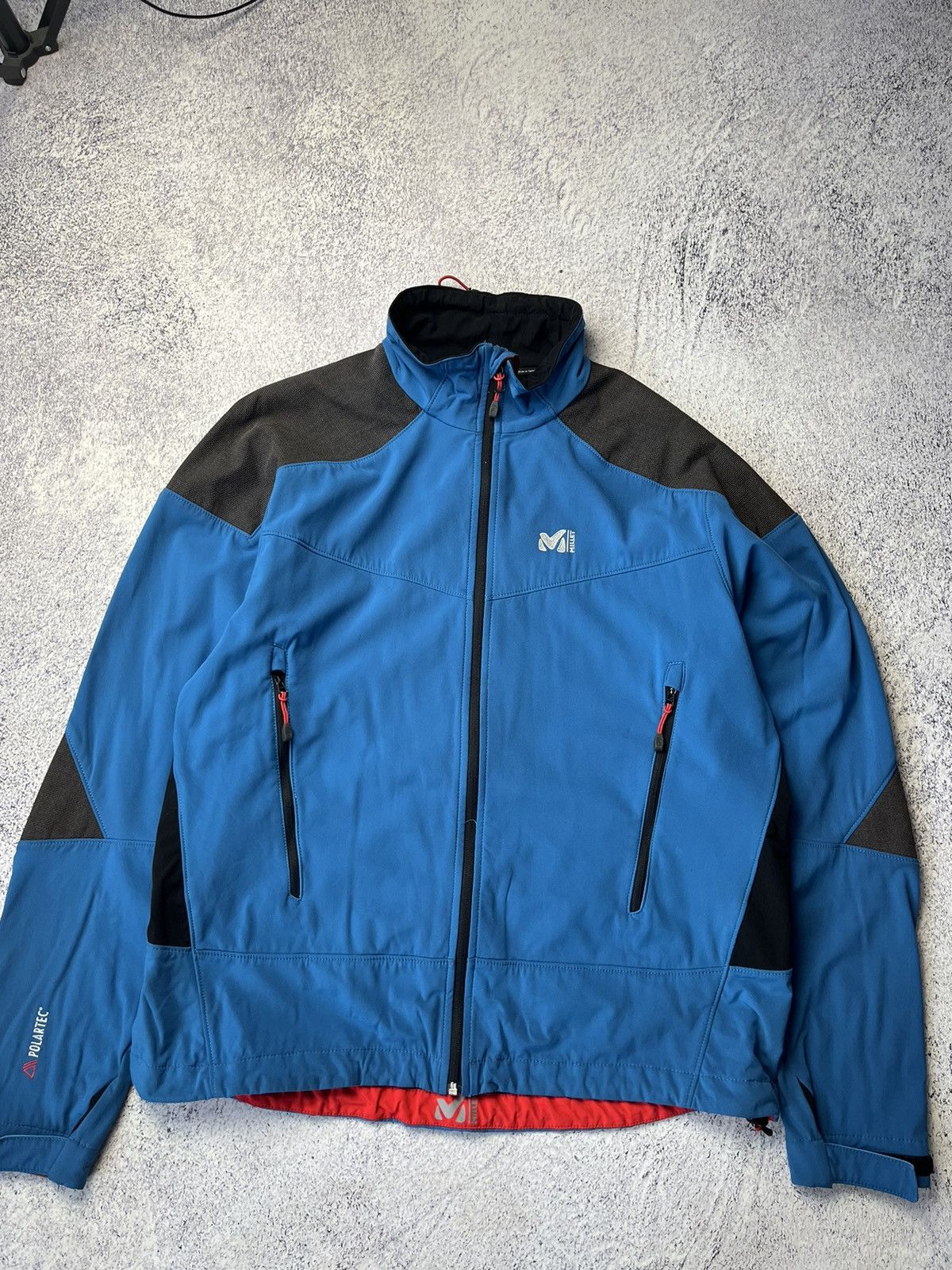 Other Millet Pro Touring Polartec Blue Softshell Jacket Large Size US XL / EU 56 / 4 - 21 Thumbnail