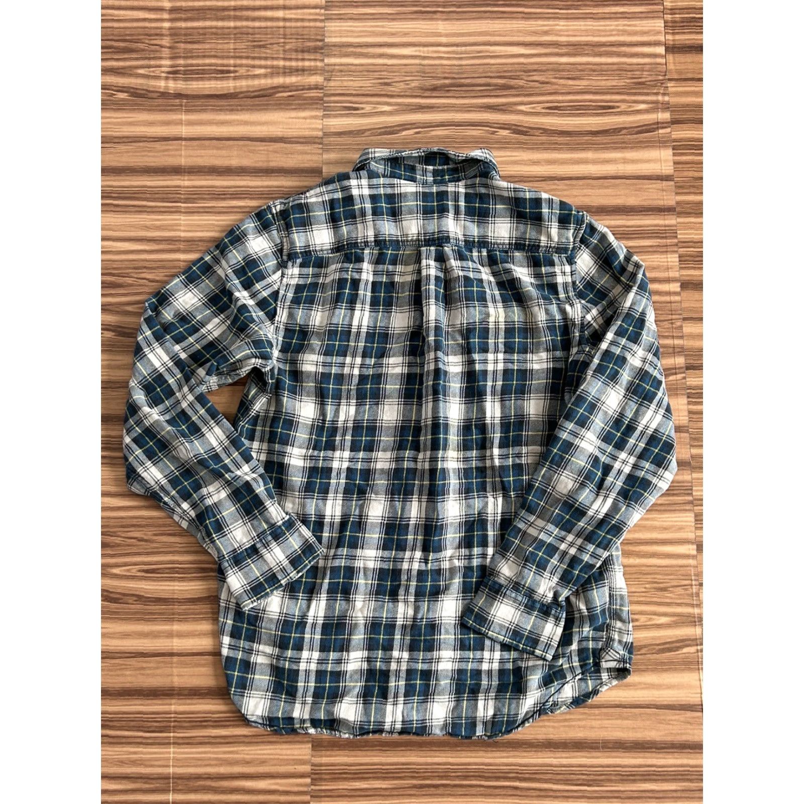 Vans VANS Shirt Mens Flannel Plaid Button-Up Two Pocket Classic Fit Blue sz Small Size US S / EU 44-46 / 1 - 2 Thumbnail