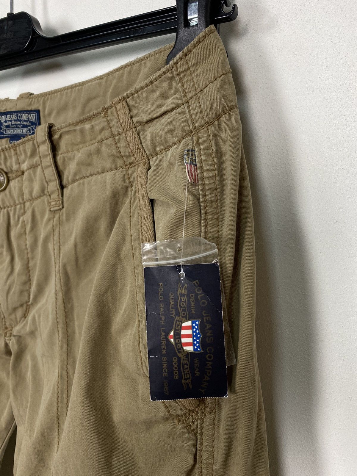 Polo Ralph Lauren Polo Jeans Company Womens Layna Cargo Pants Size 25/34 Brown Size 34" / US 12 / IT 48 - 3 Thumbnail
