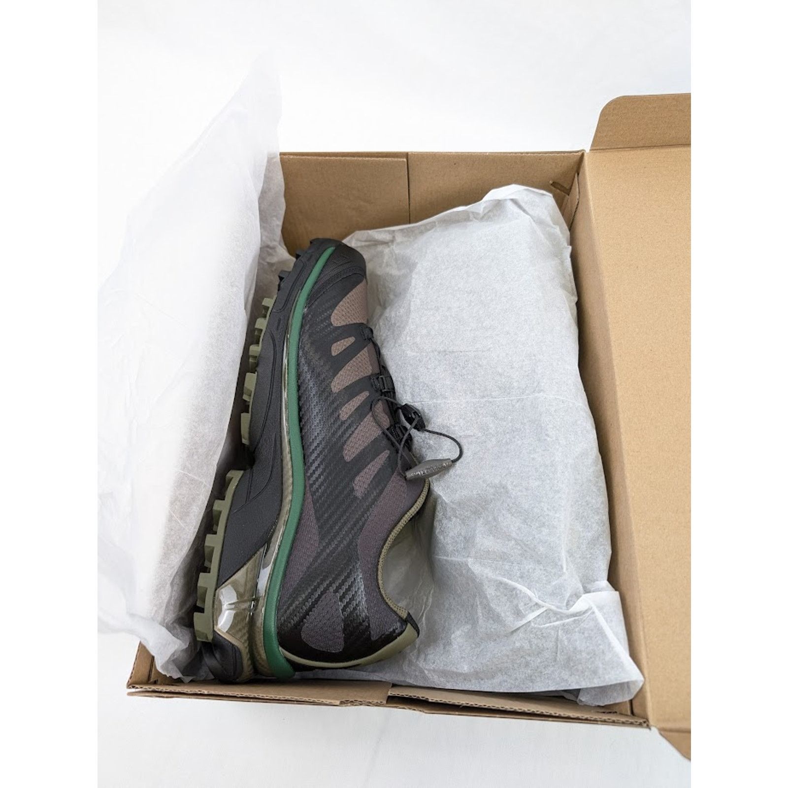 Salomon o1rshd1 Unisex Low-Top Sneakers in Olive Night / Black Size US 11 / EU 44 - 23 Thumbnail