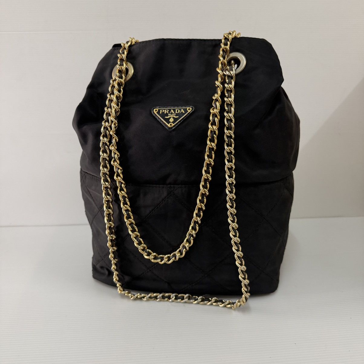 Prada Prada Nylon Vintgae Shoulder Chain Bag Size ONE SIZE - 1 Thumbnail